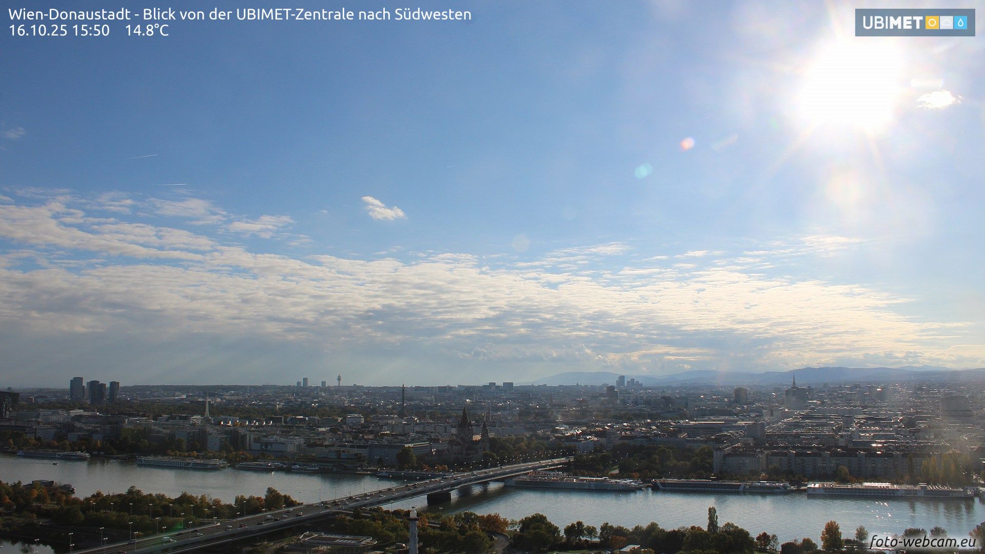 10 Stunden strahlender Sonnenschein über Wien. Das kam für die Meteorologen 