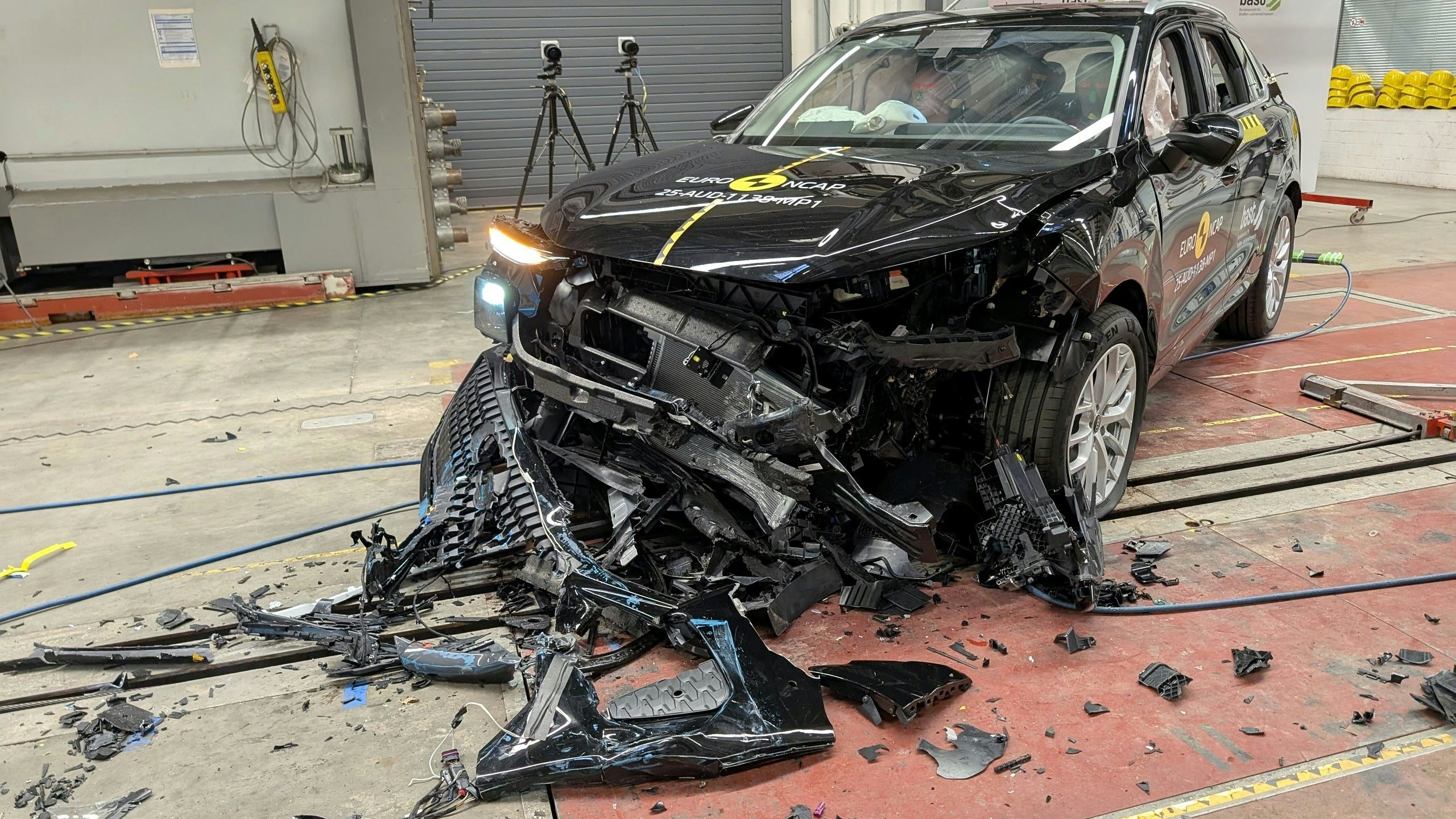 Auch wenn's nicht danach ausschaut: Ebenfalls mit Bestnote ausgezeichnet wurde der Audi Q3.