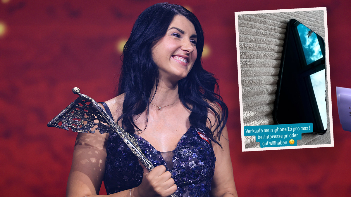 Stephanie Venier, Österreichs Sportlerin des Jahres, verkauft mehrere Gegenstände im Internet. 