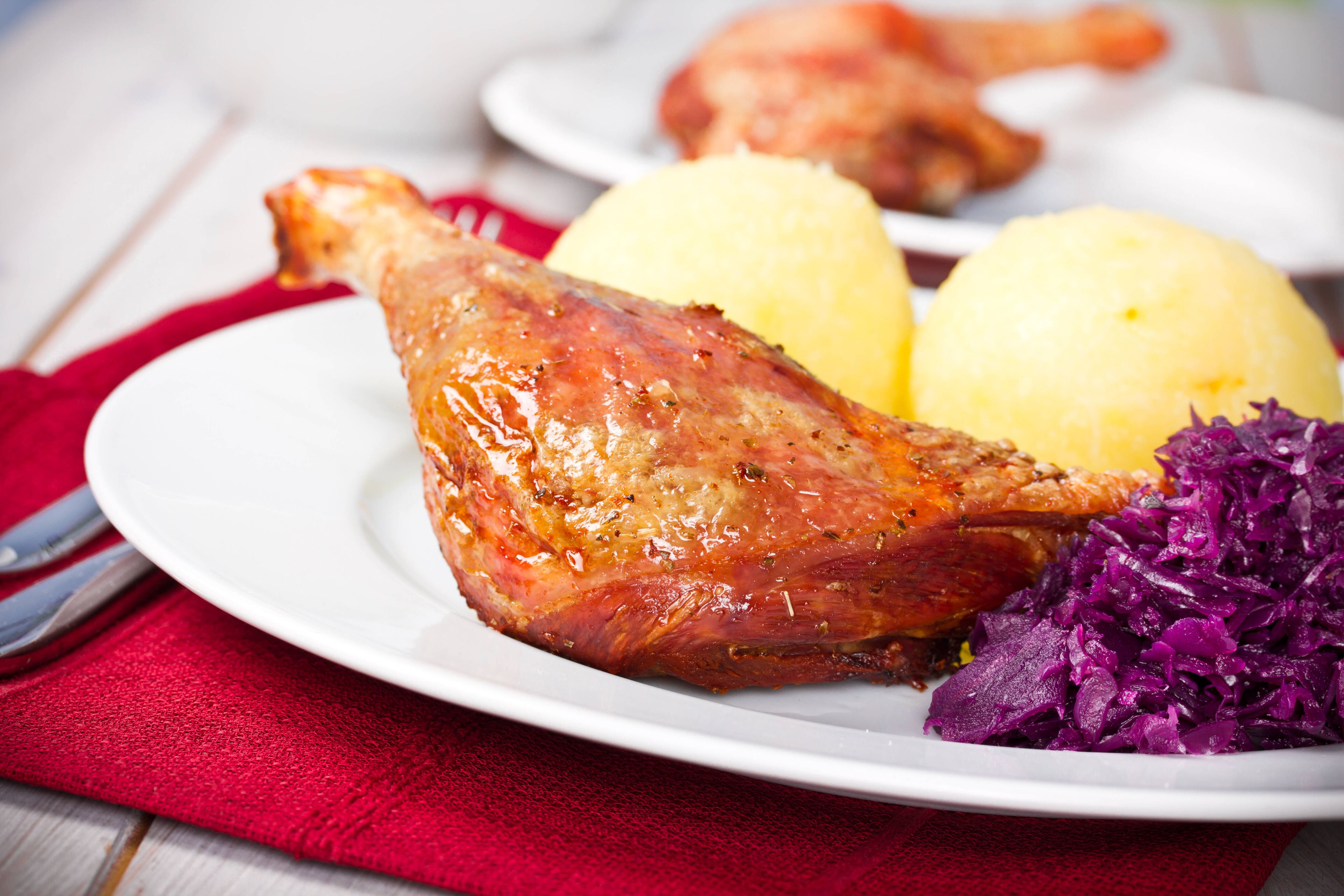 Heute.at - Martinigansl knusprig vom Grill - so geht's