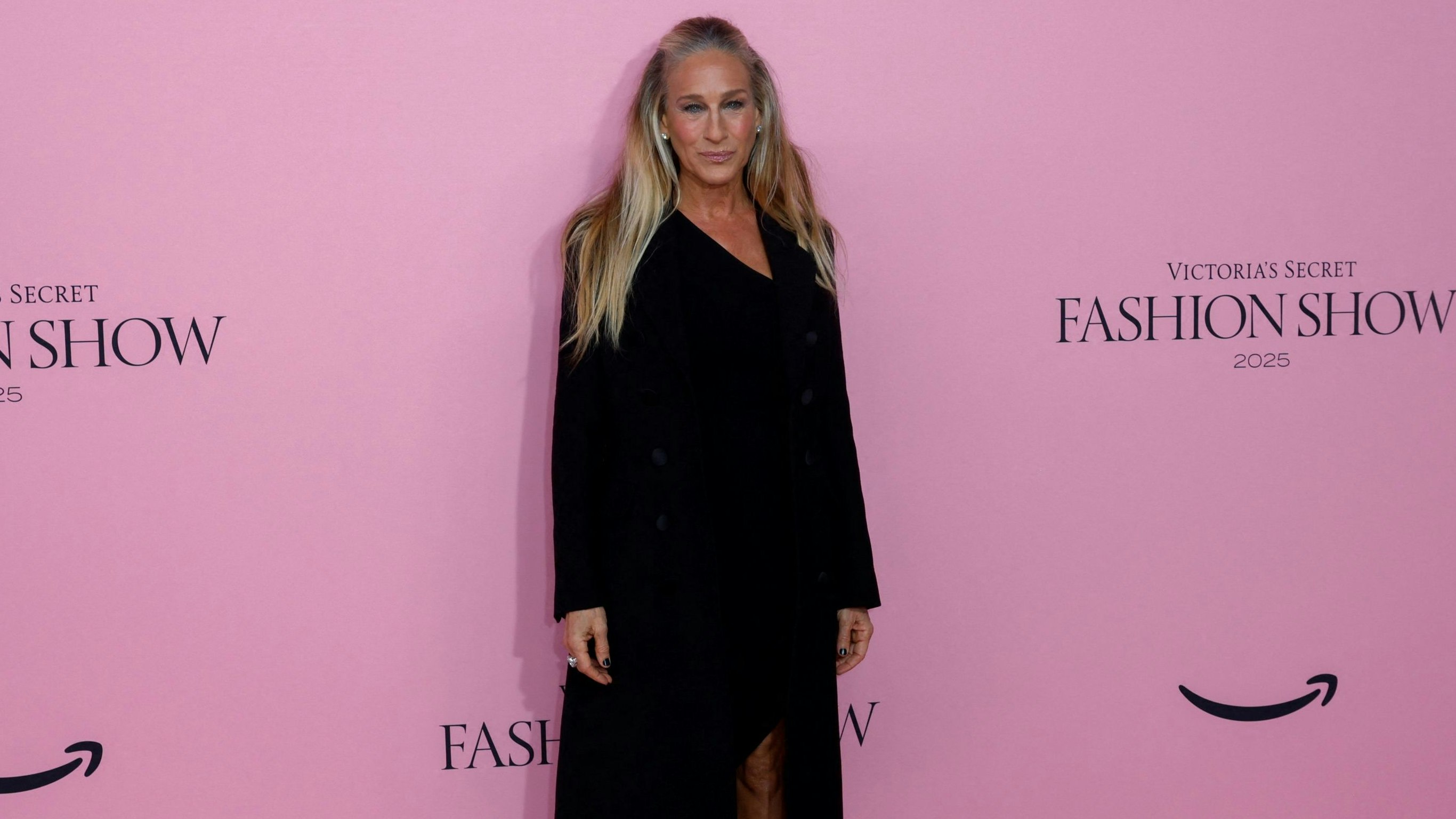 Sarah Jessica Parker war bei der "Victoria's Secret"-Show dabei.