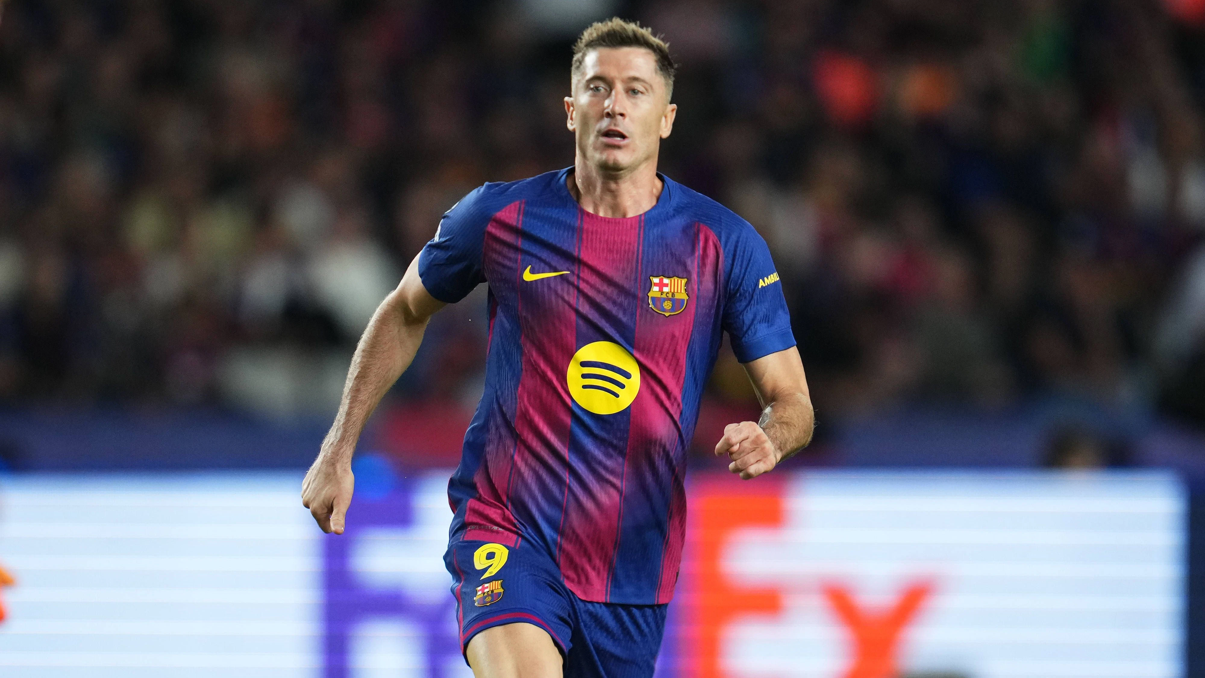 Barcelona-Star Robert Lewandowski. 