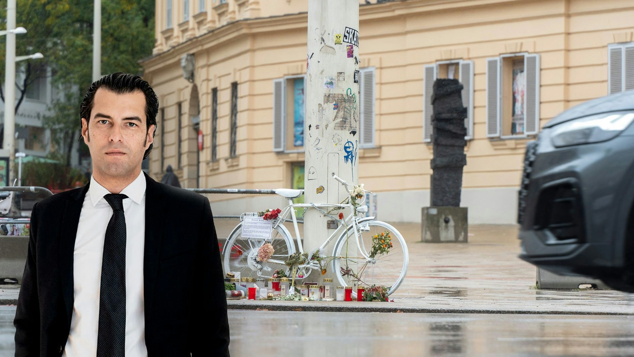 Top-Anwalt Marcus Januschke verteidigte den am Boden zerstörten Autofahrer, der selbst Familie hat.