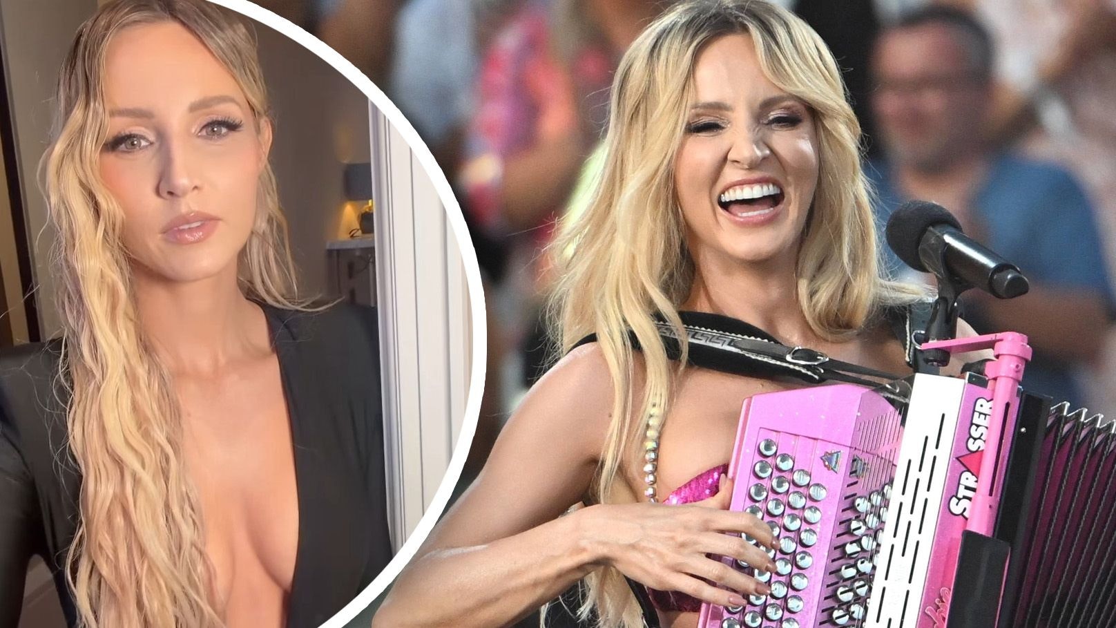 Melissa Naschenweng zeigt sich wieder einmal sexy.