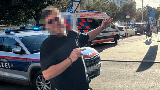 Heute.at - WEGA-Alarm! Messer-Mann sticht auf Passanten ein