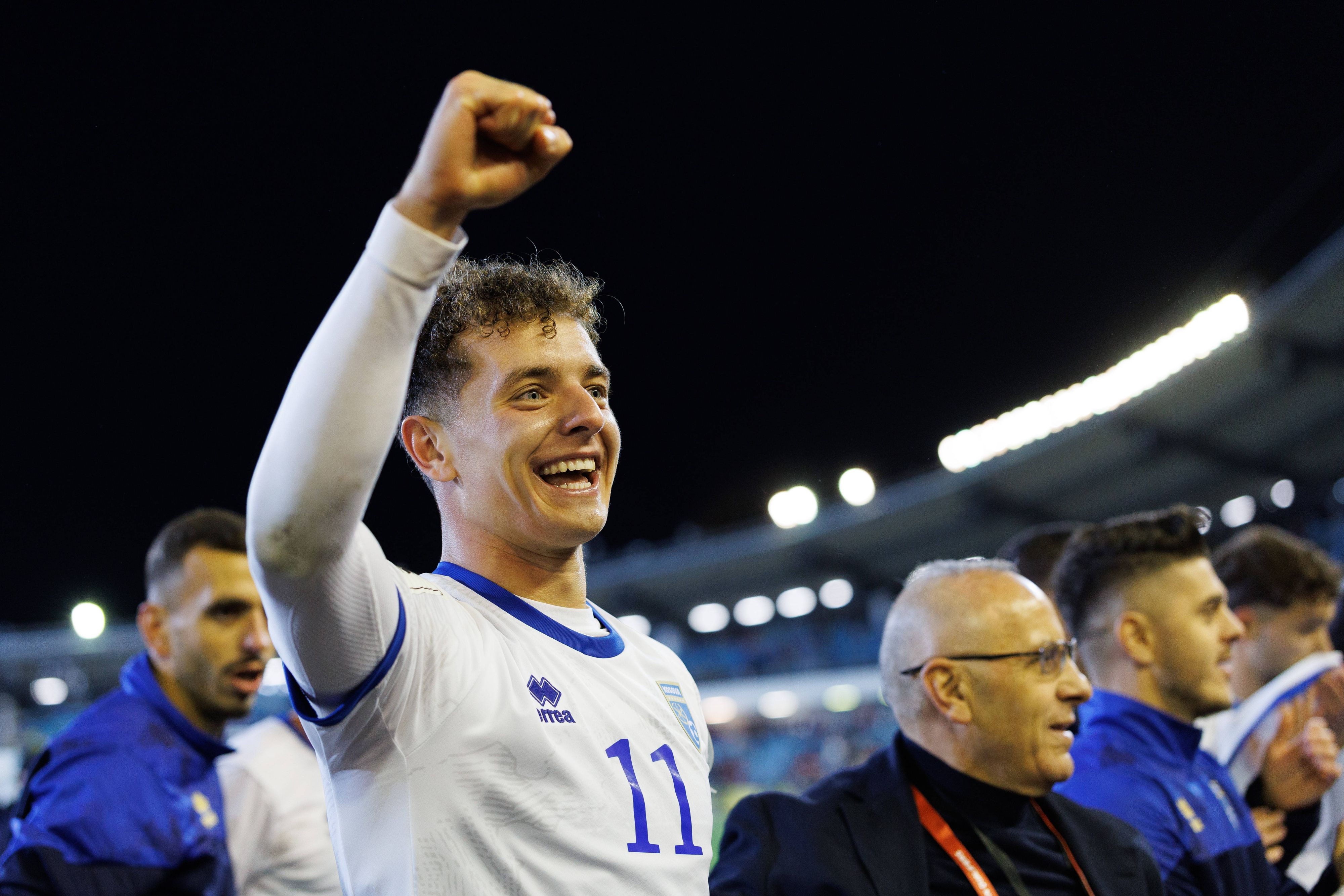 Der kosovarische Teamspieler Fisnik Asllani. 