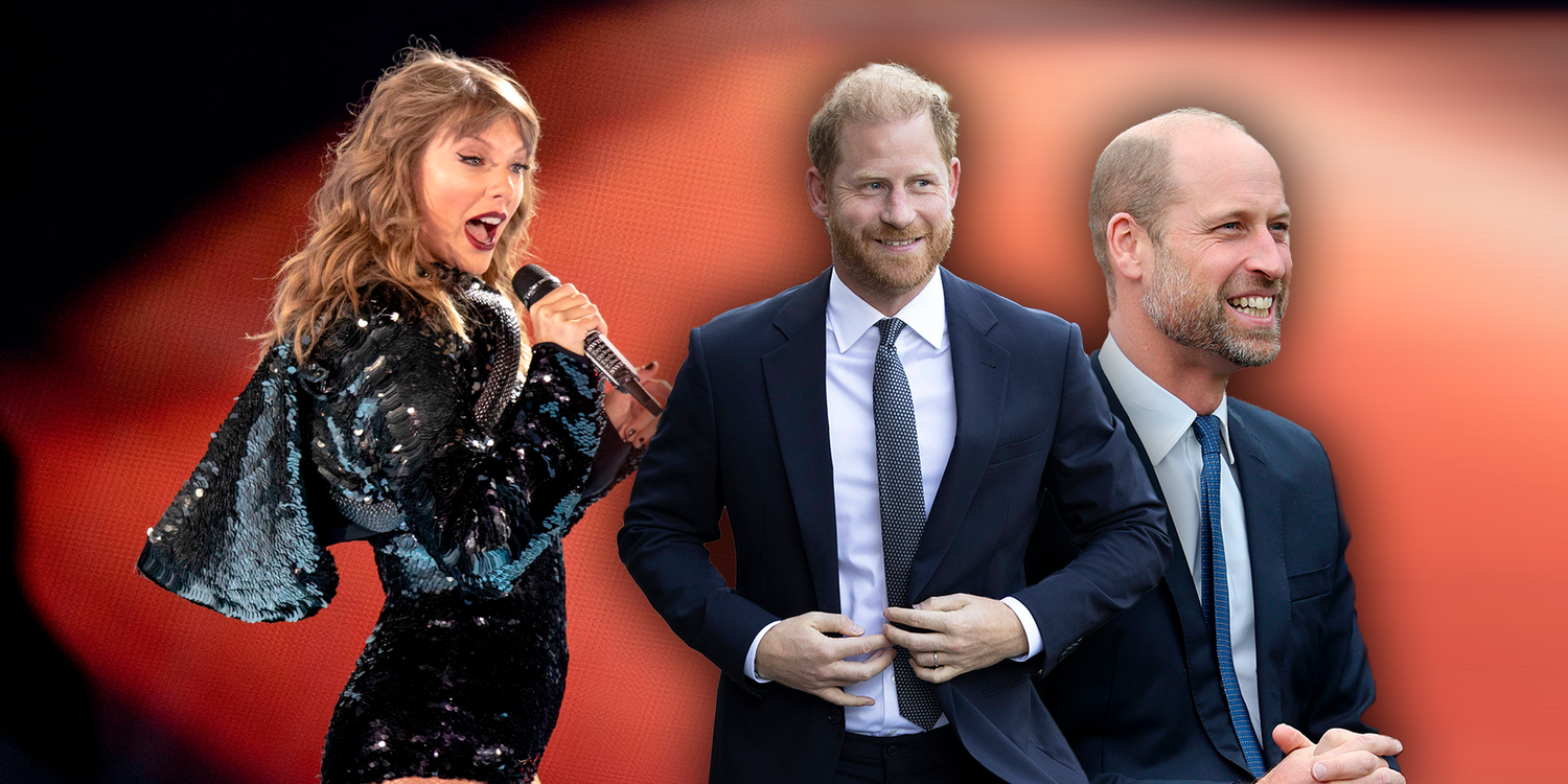 Nur einer der Prinzen darf zu Taylor Swift.