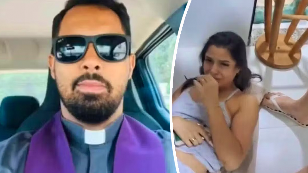 Heute.at - Pfarrer halbnackt mit Verlobter von Gläubigen erwischt