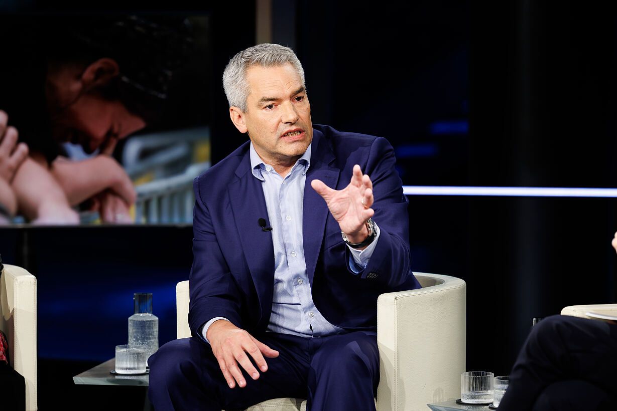 Ex-Kanzler Karl Nehammer war Gast der Sendung 