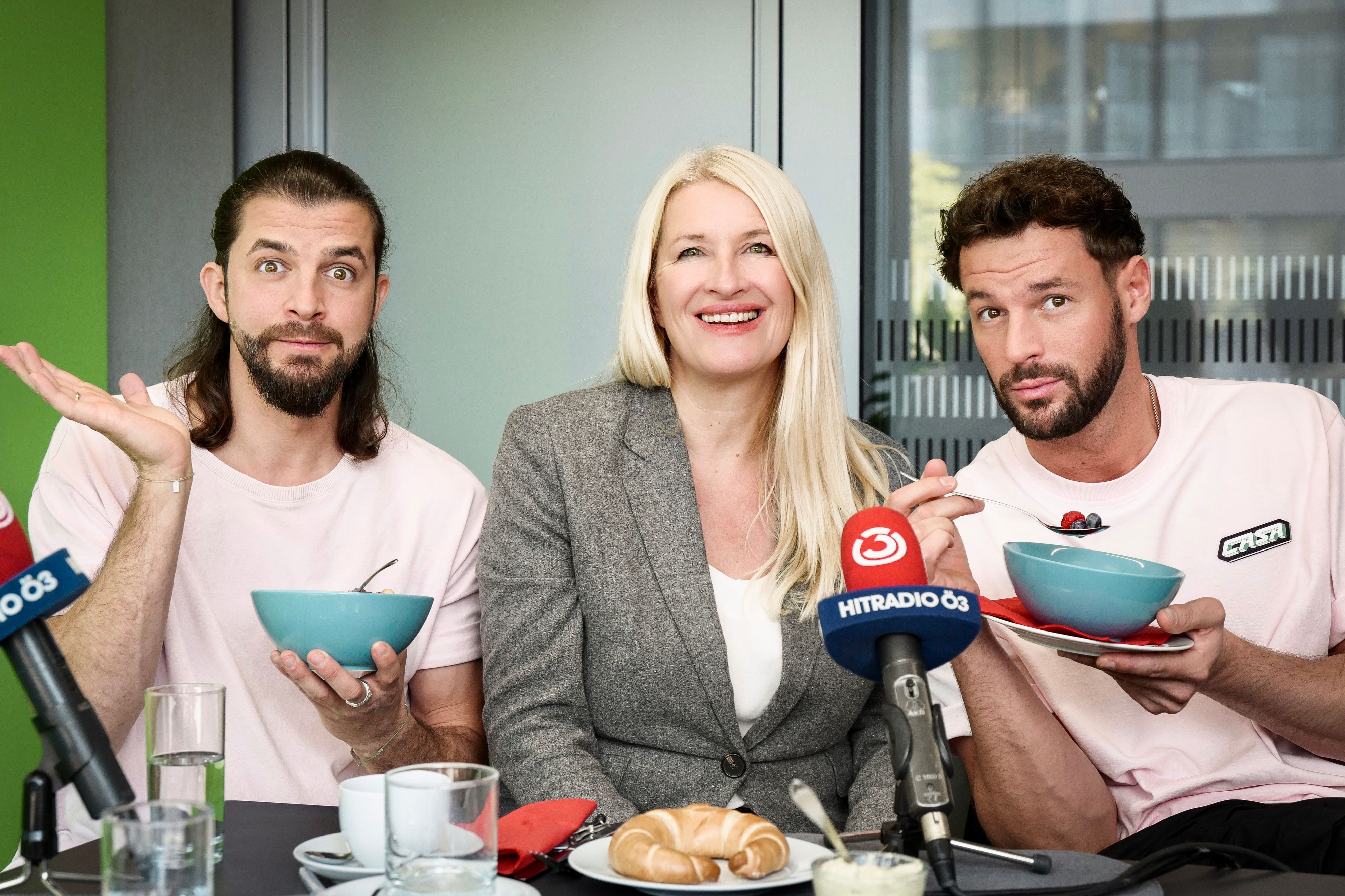 Otto Jaus und Paul Pizzera zu Gast bei Claudia Stöckl.