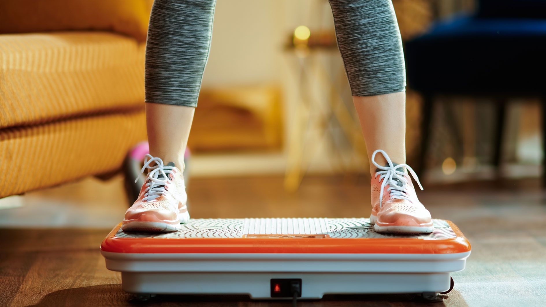 Mit dem Training auf den Vibrationsplatten sollte man nicht übertreiben.