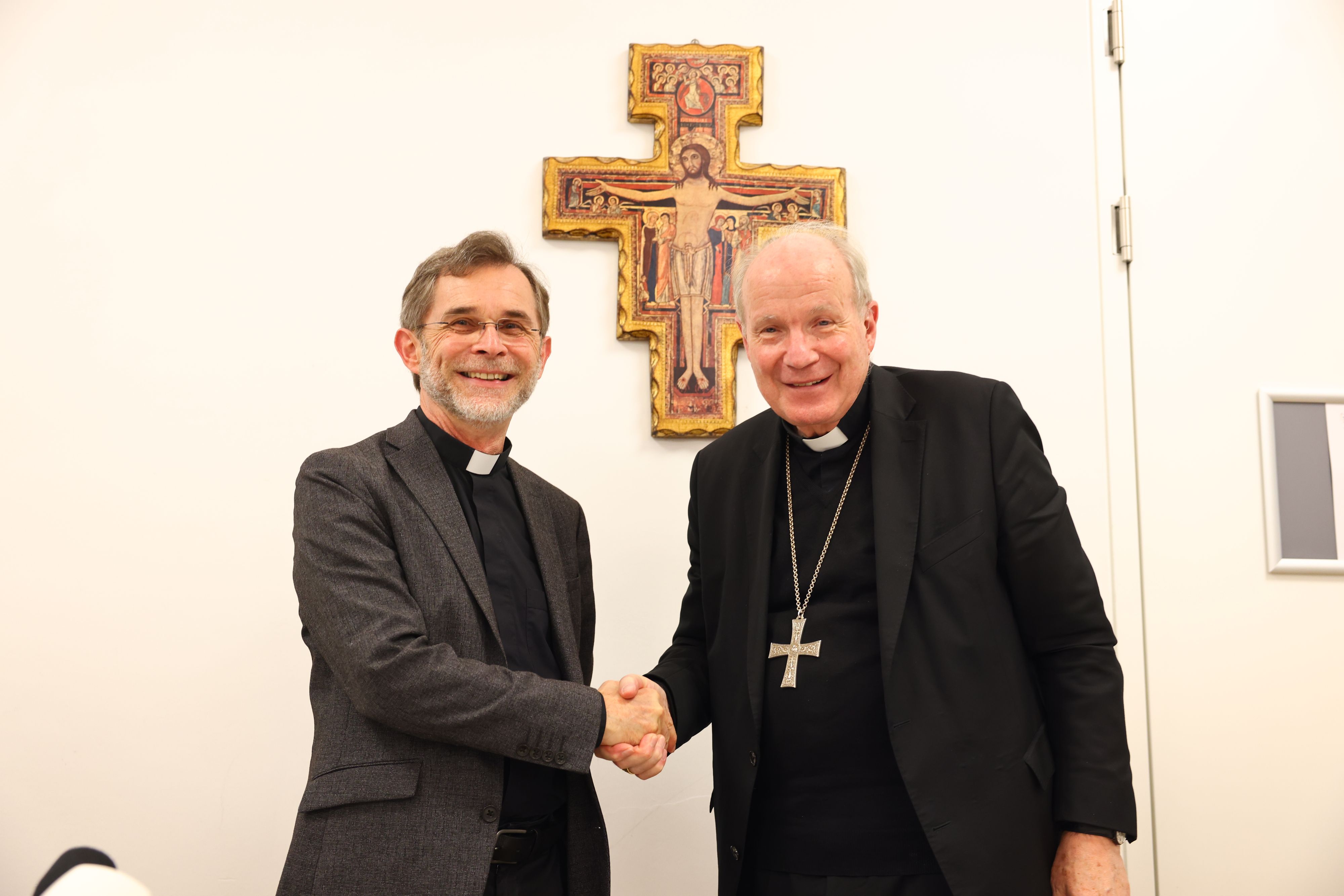 Wiens Erzbischof Josef Grünwidl mit Kardinal Christoph Schönborn.