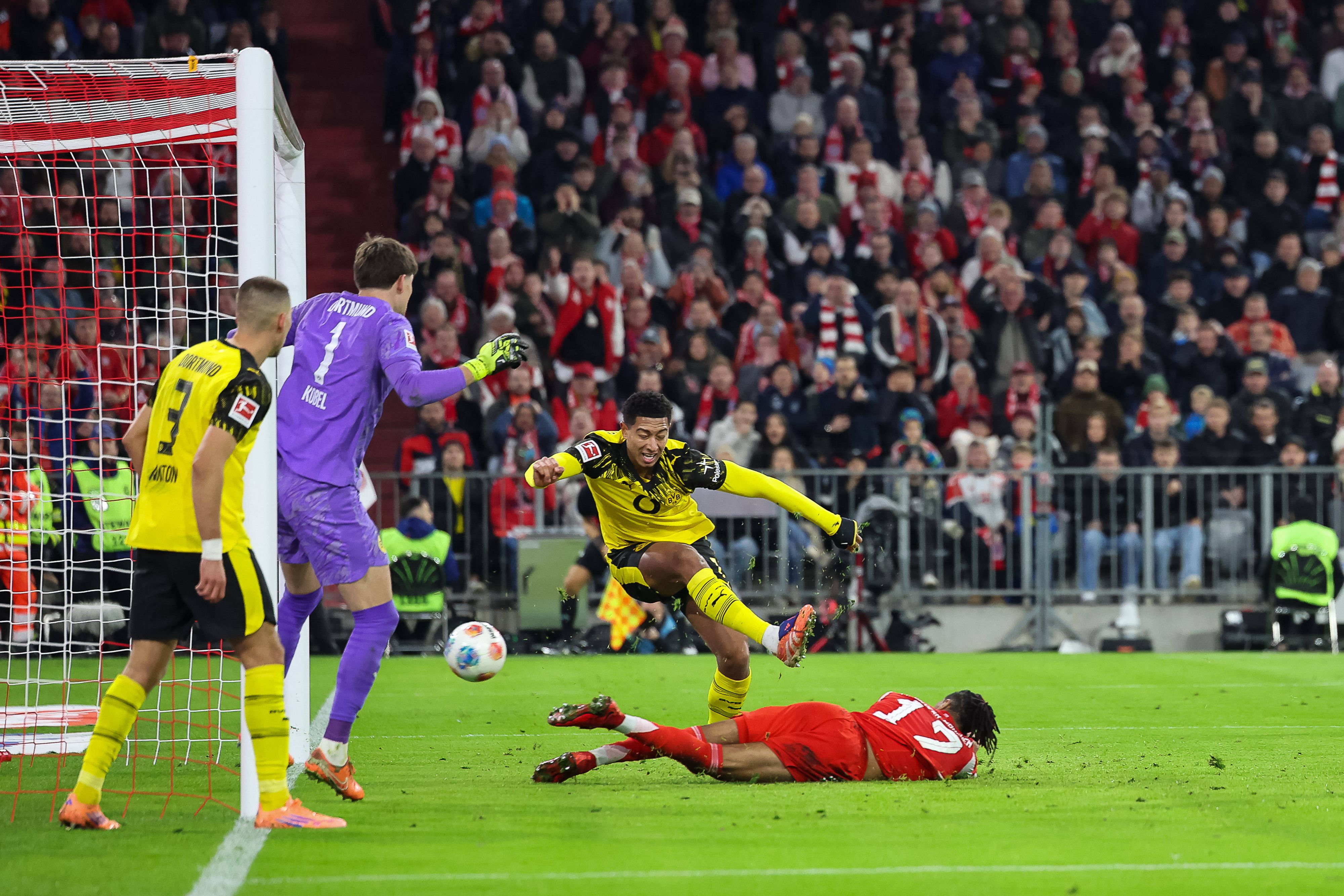 Jobe Bellingham patzte.