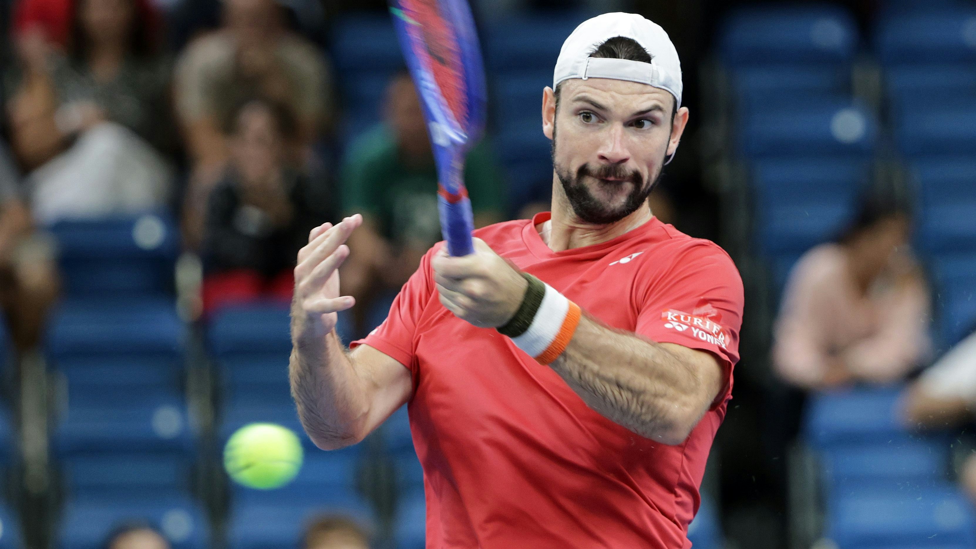 Österreichs Tennis-Ass Jurij Rodionov. 