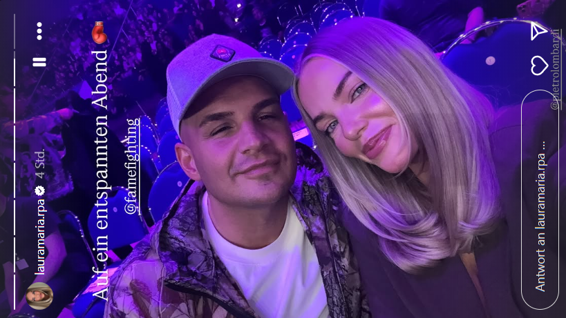 Mit diesem Selfie auf Instagram heizte Laura Maria die Gerüchteküche noch weiter an.