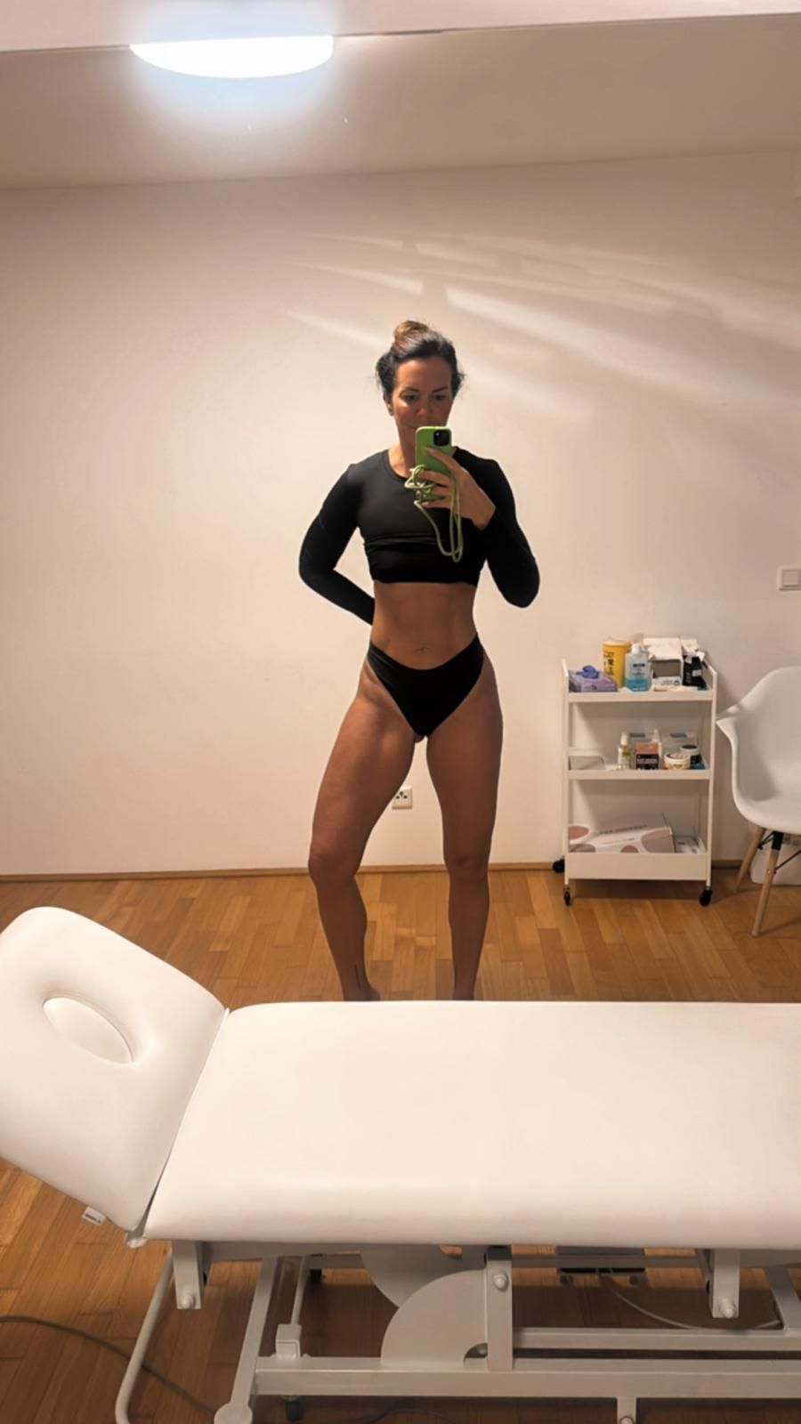 Martina Reuter hat durch Ernährungsumstellung und hartes Training ihren Körper geformt