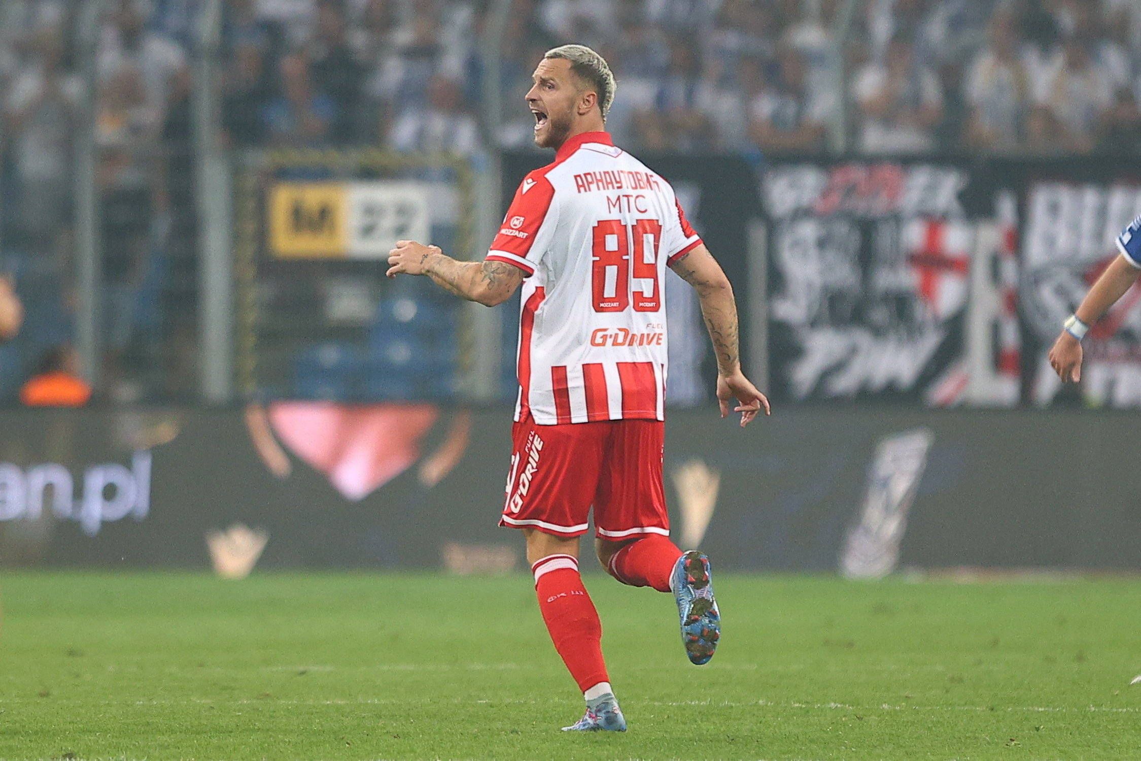 ÖFB-Star Marko Arnautovic traf für Roter Stern.