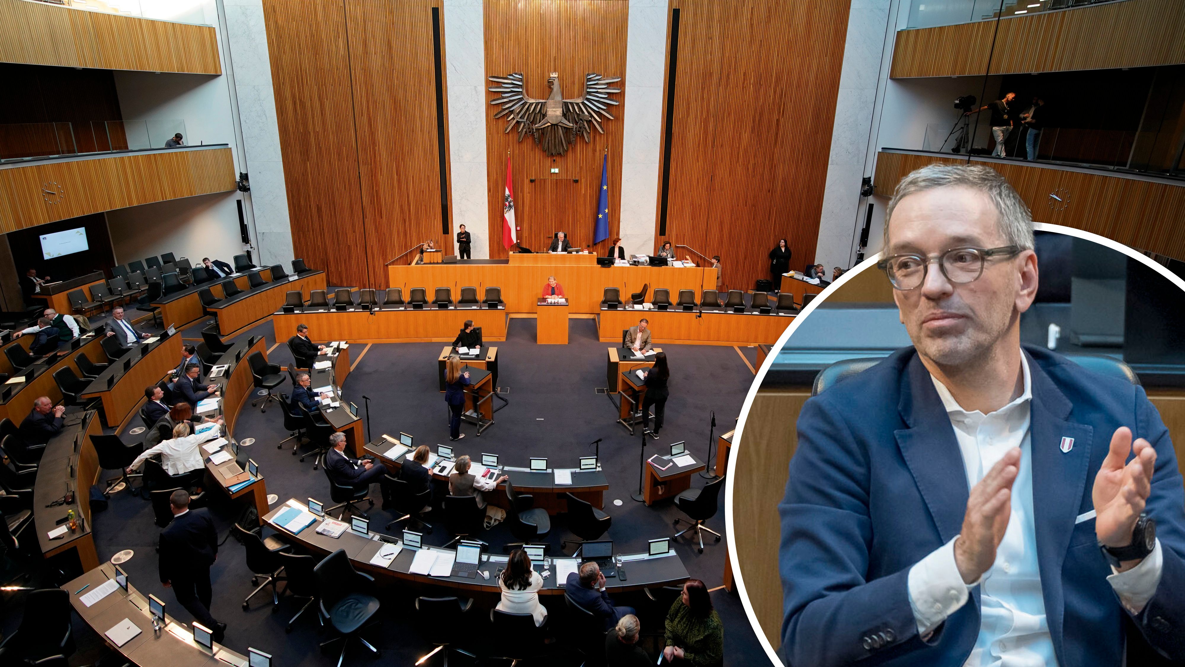 Die Leistung von Herbert Kickls FPÖ wird am besten beurteilt.