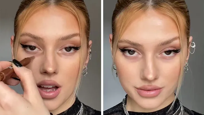 Influencerin Danielle Marcan perfektionierte das "Tired Girl Make Up". 