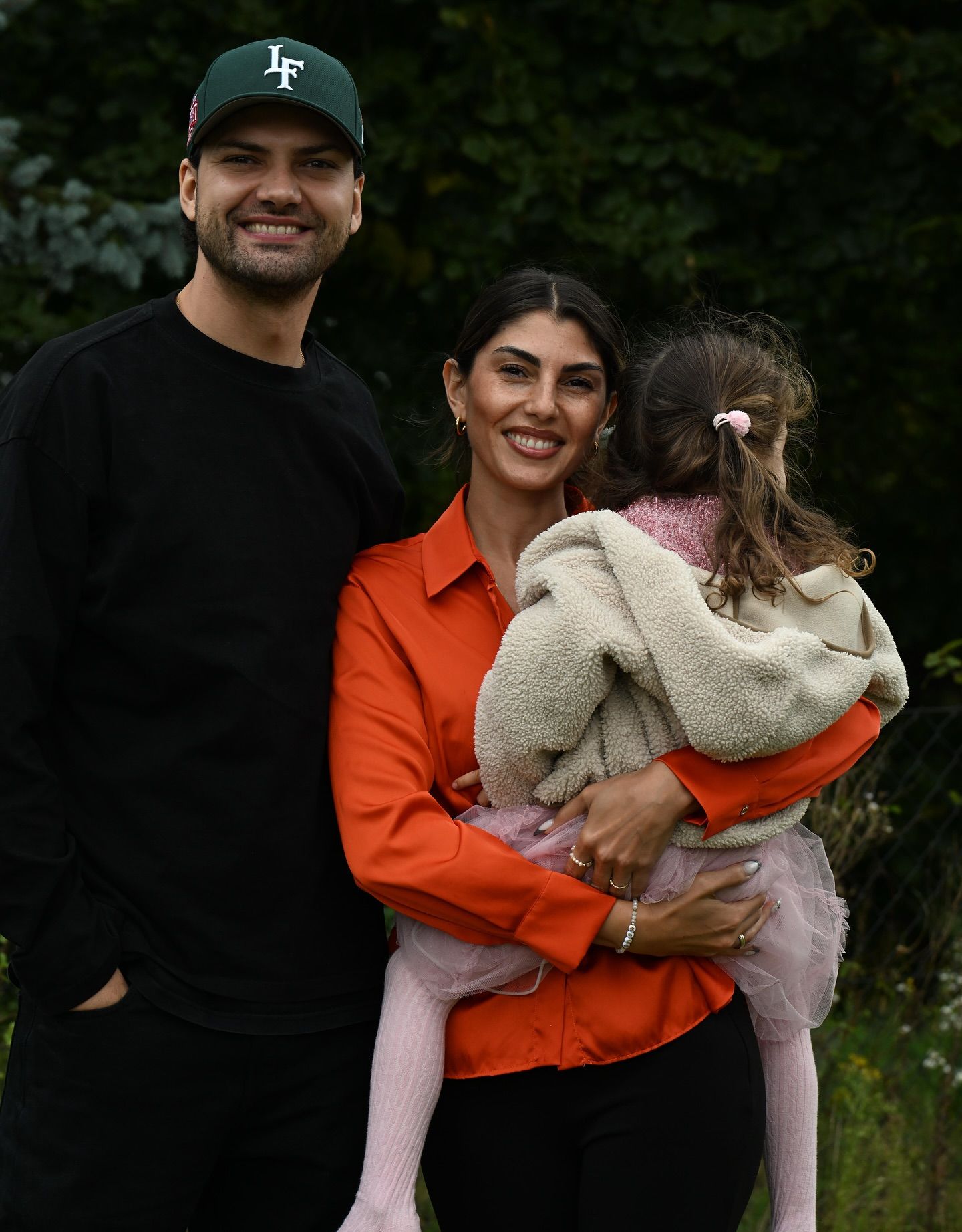 Jimi Blue Ochsenknecht, Yeliz Koç und die gemeinsame Tochter Snow.