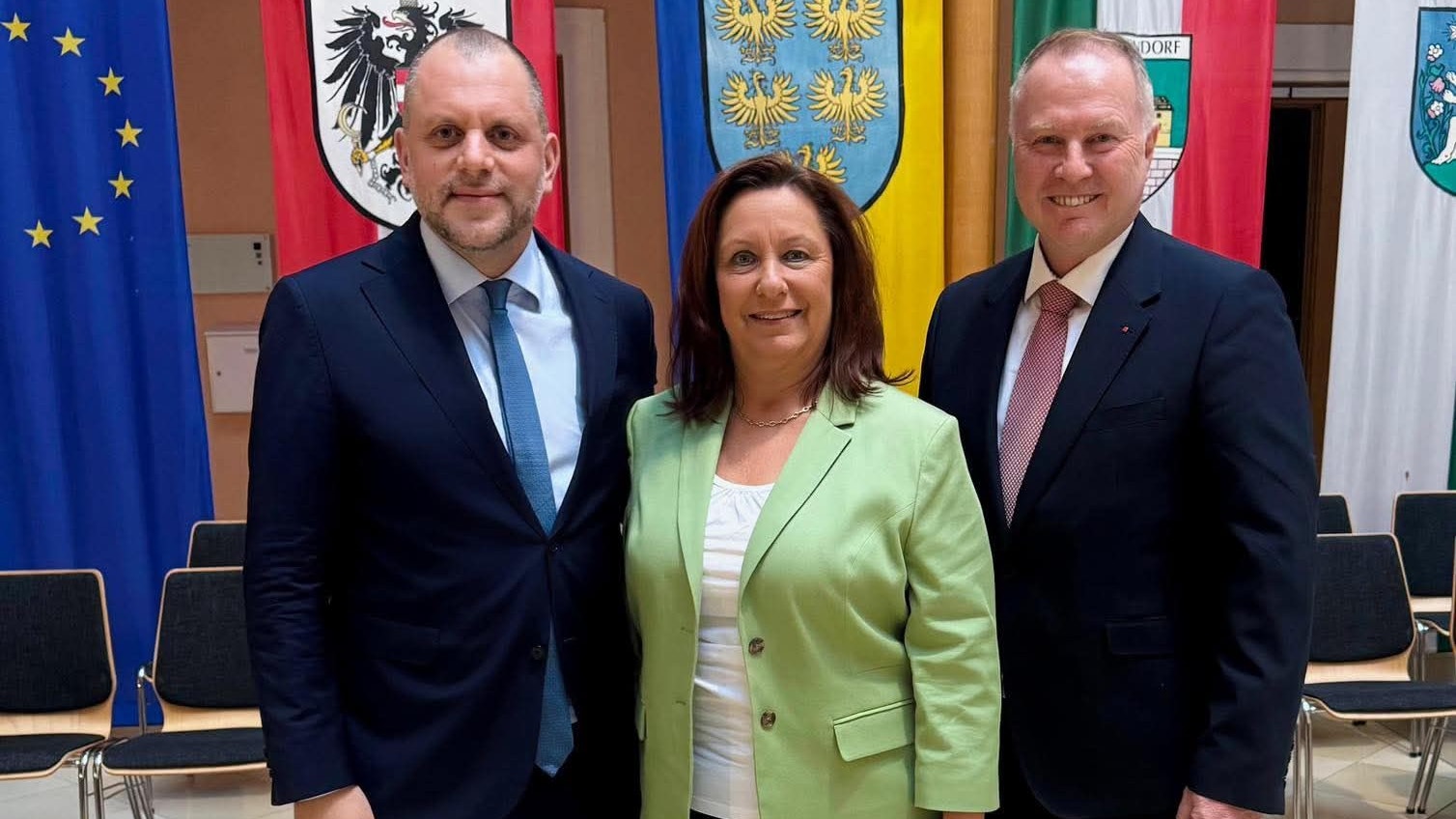 Heute.at - Vösendorf hat eine neue rote Bürgermeisterin