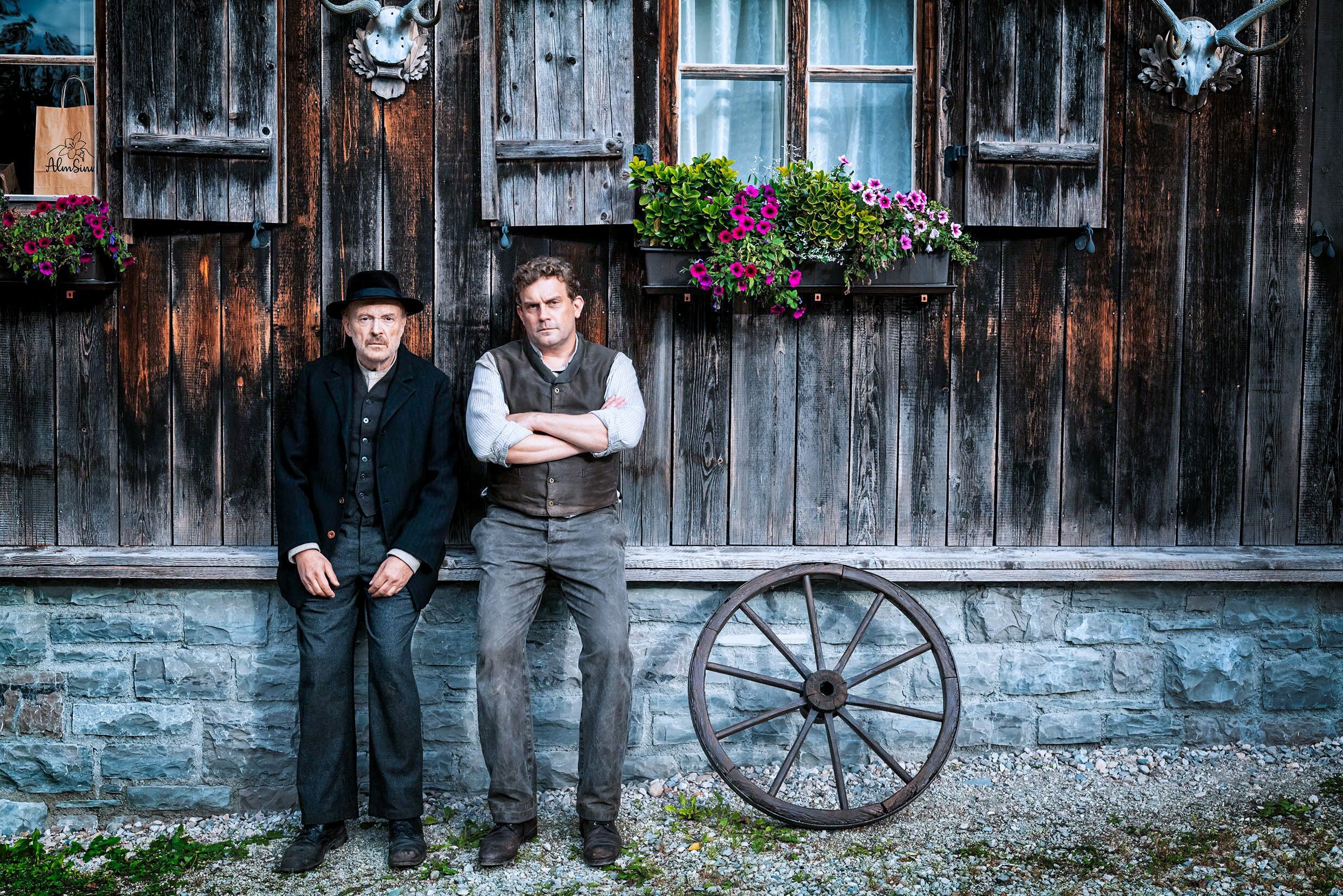 Josef Hader und Sebastian Bezzel (v.l.) im ORF-Zweiteiler 