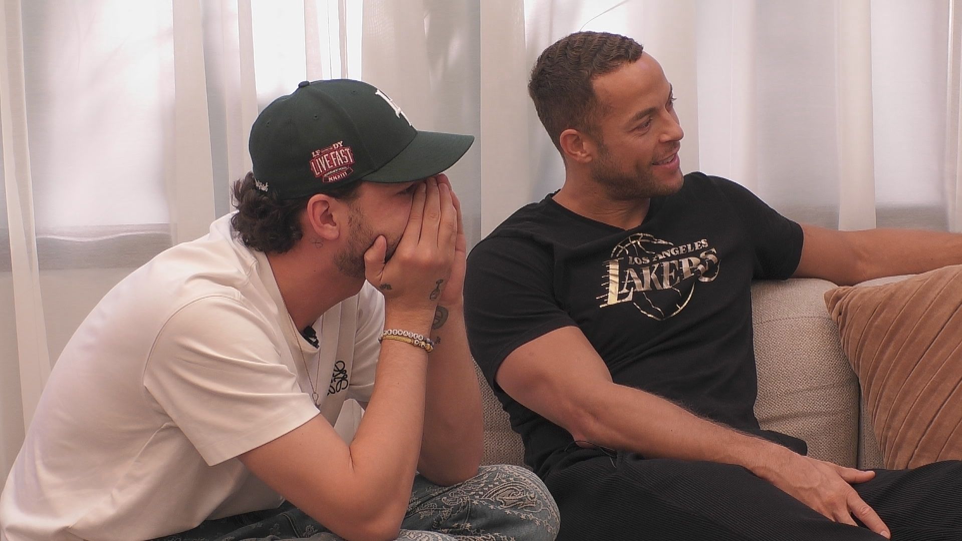 Jimi Blue Ochsenknecht und Andrej Mangold im 