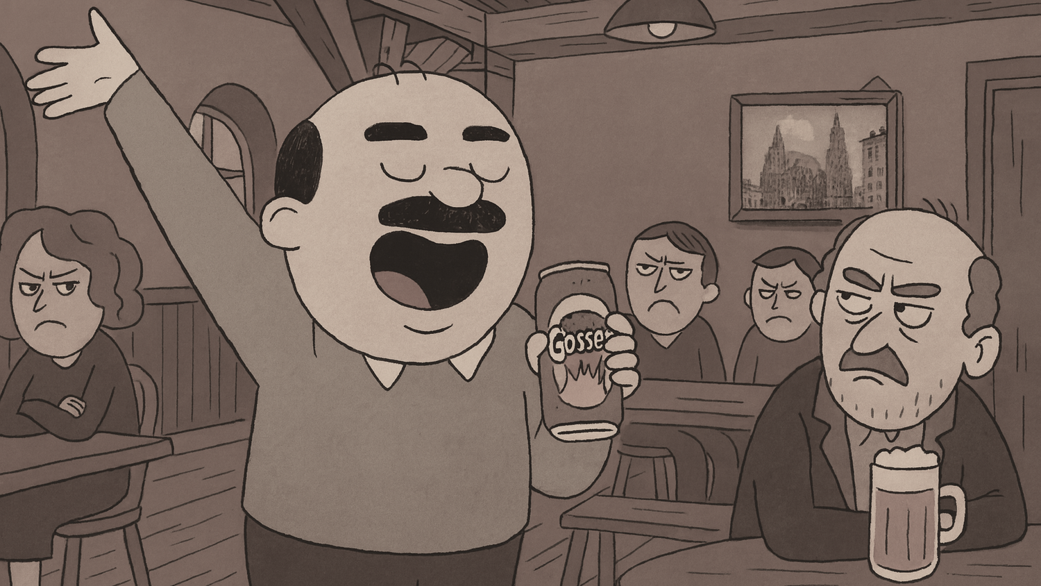 Komischer Kauz: Warum singt Herlicek in einem Meidlinger Gasthaus? Und was sind die Konsequenzen?