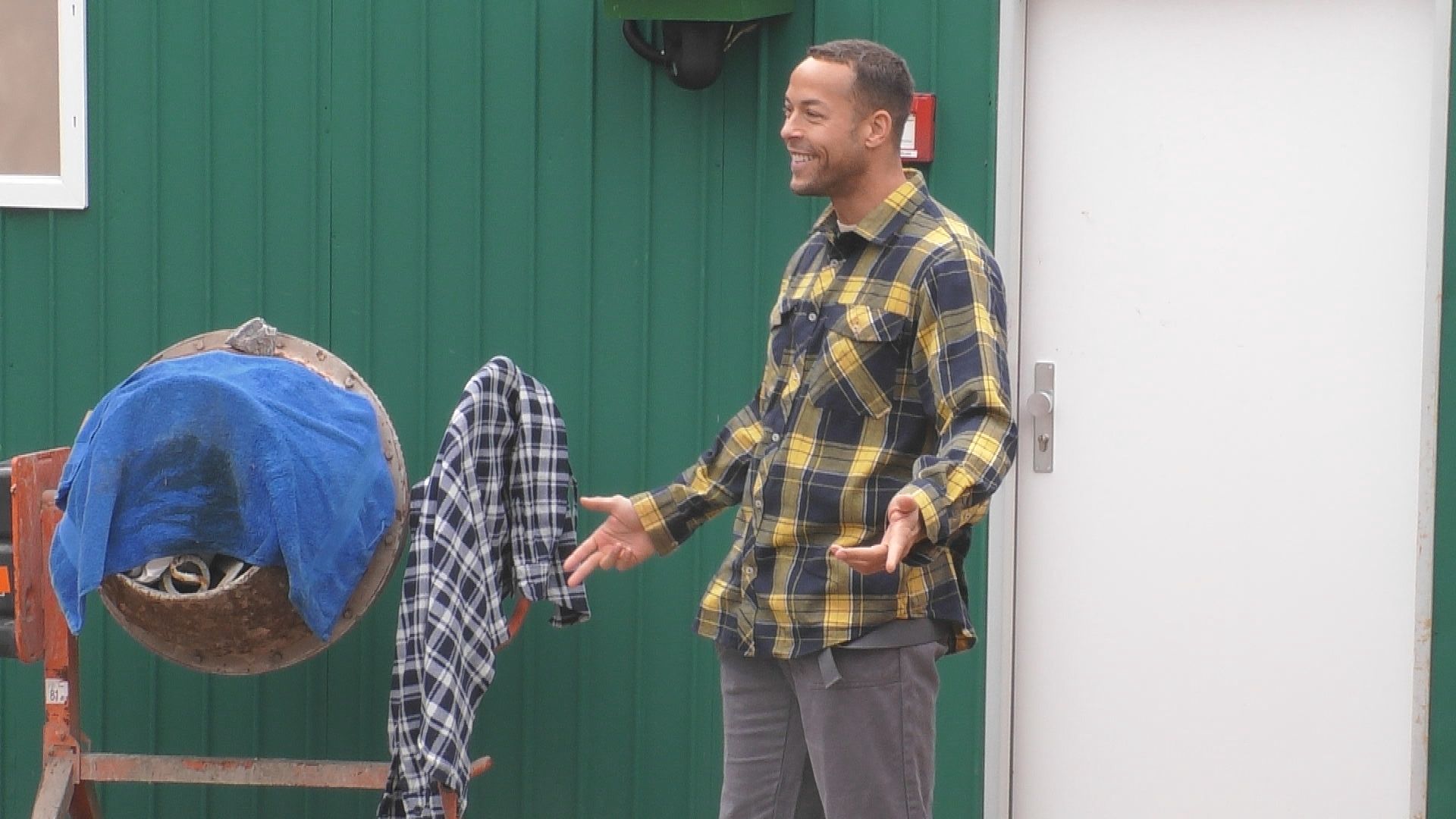 Andrejs Rückkehr in den Promi-Container.