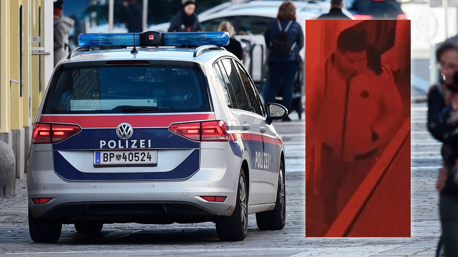 Die Polizei fahndet nach diesem Mann.