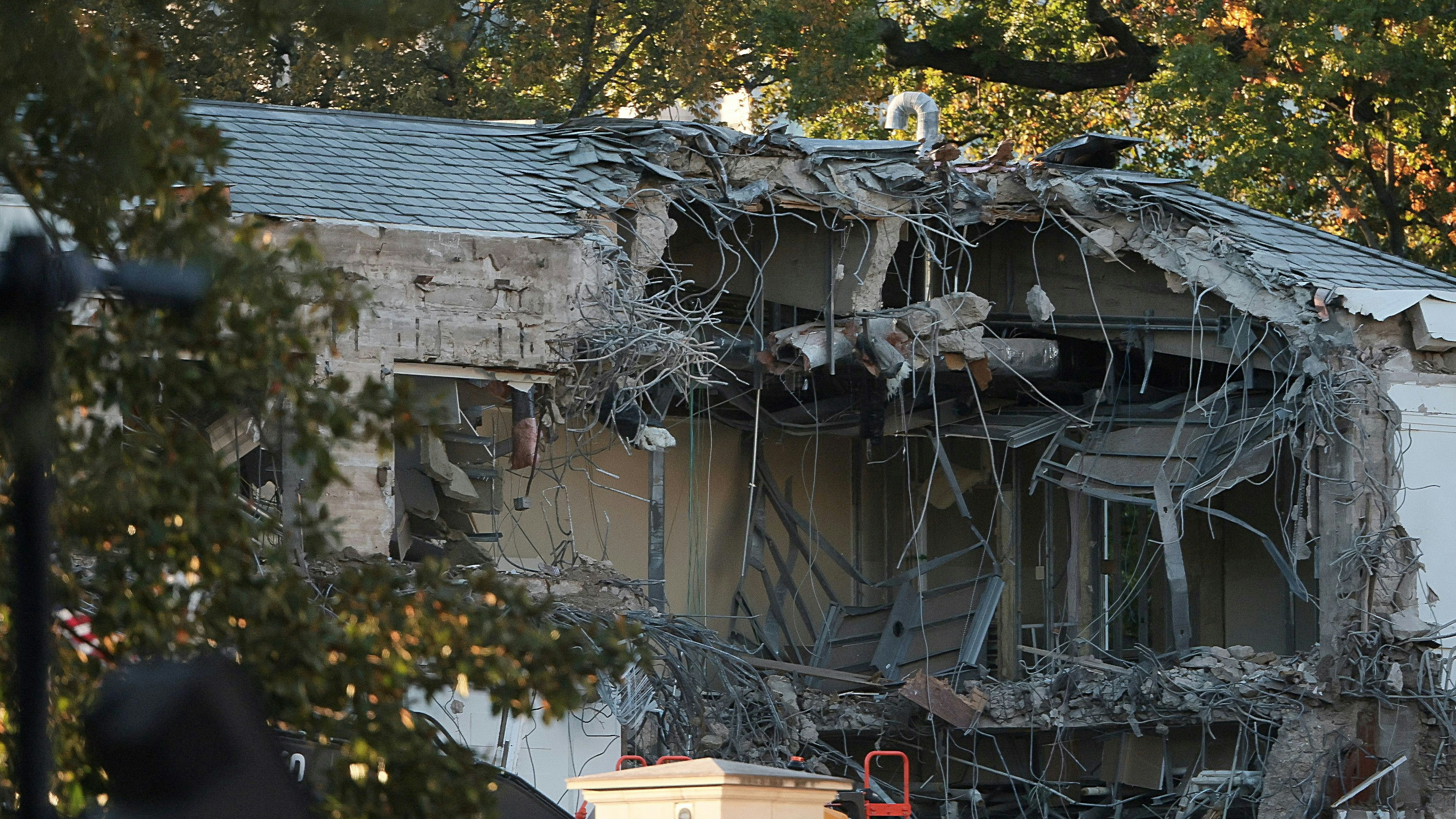 Heute.at - Trump lässt jetzt Teile des Weißen Hauses abreißen