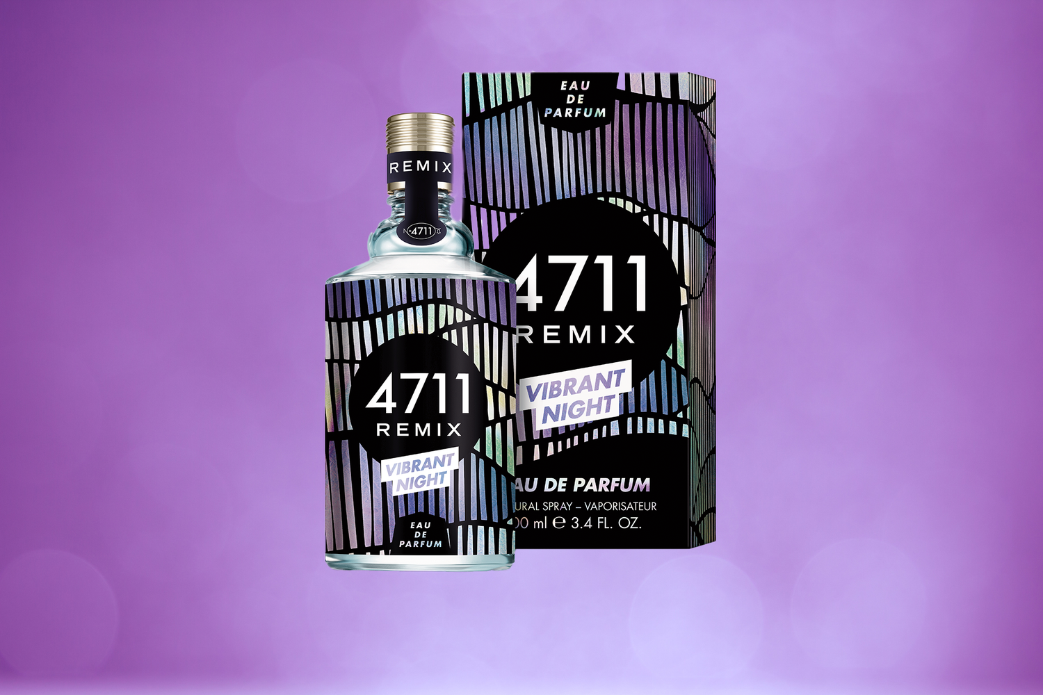 Wir verlosen 3 Stück des neuen 4711 Remix Vibrant Night Dufts.