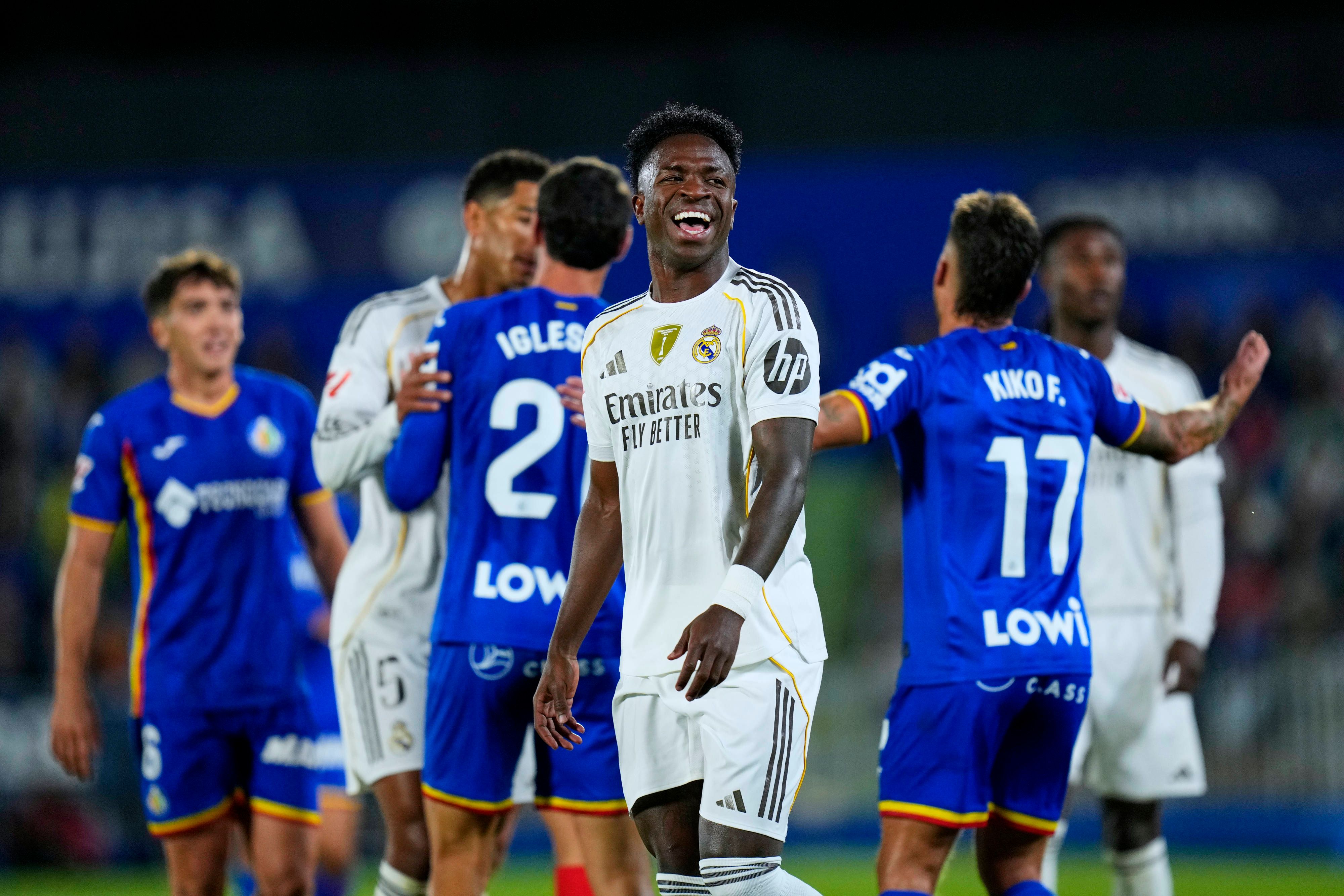 Vinicius Junior beim Spiel gegen Getafe. 