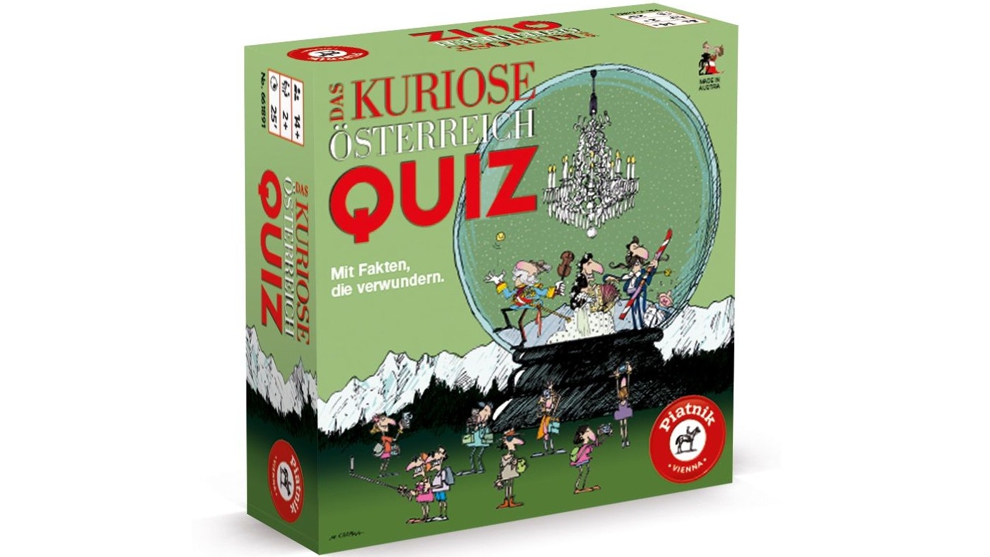 Piatnik Spiel "Das kuriose Österreich Quiz"