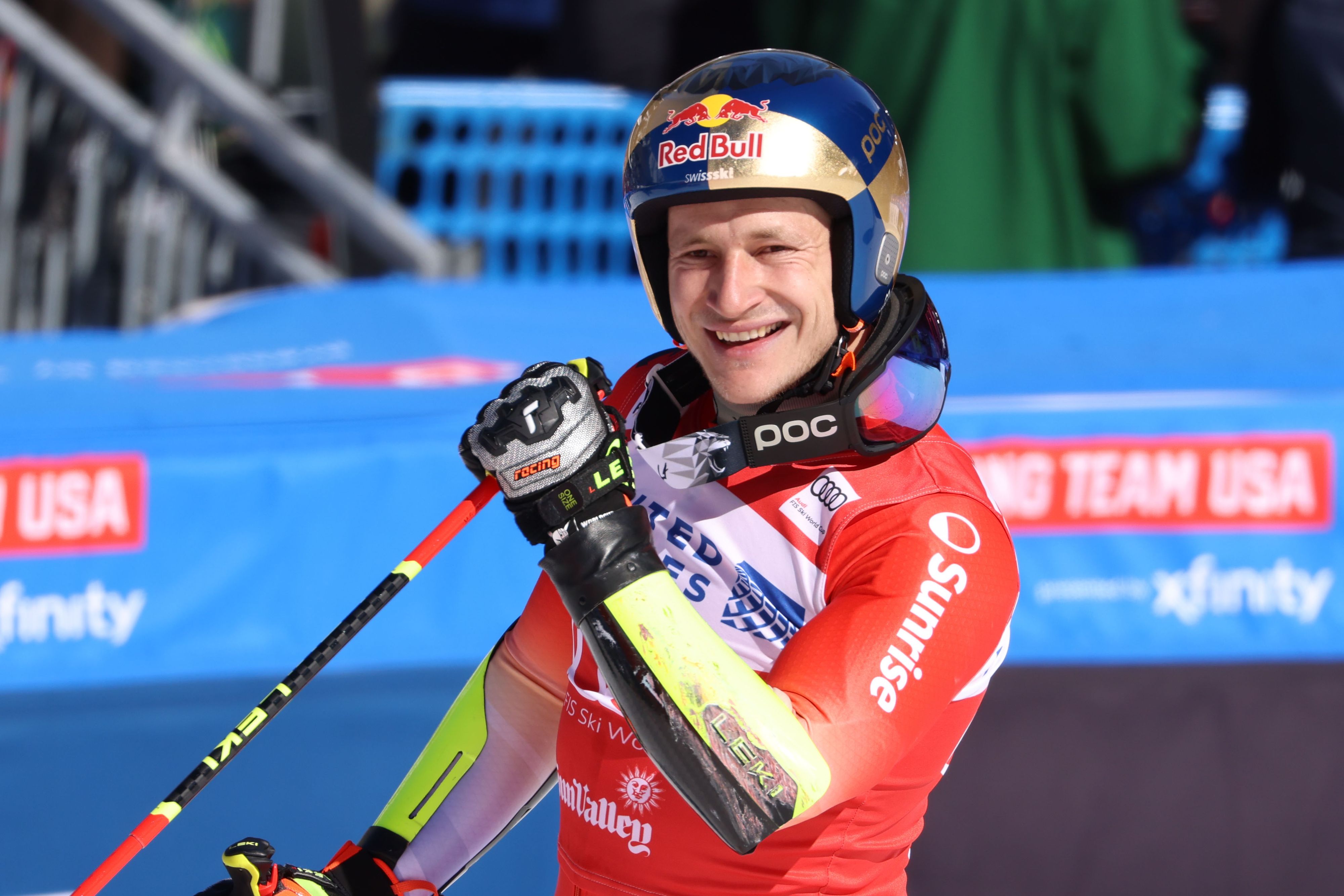 Der Schweizer Ski-Star Marco Odermatt. 