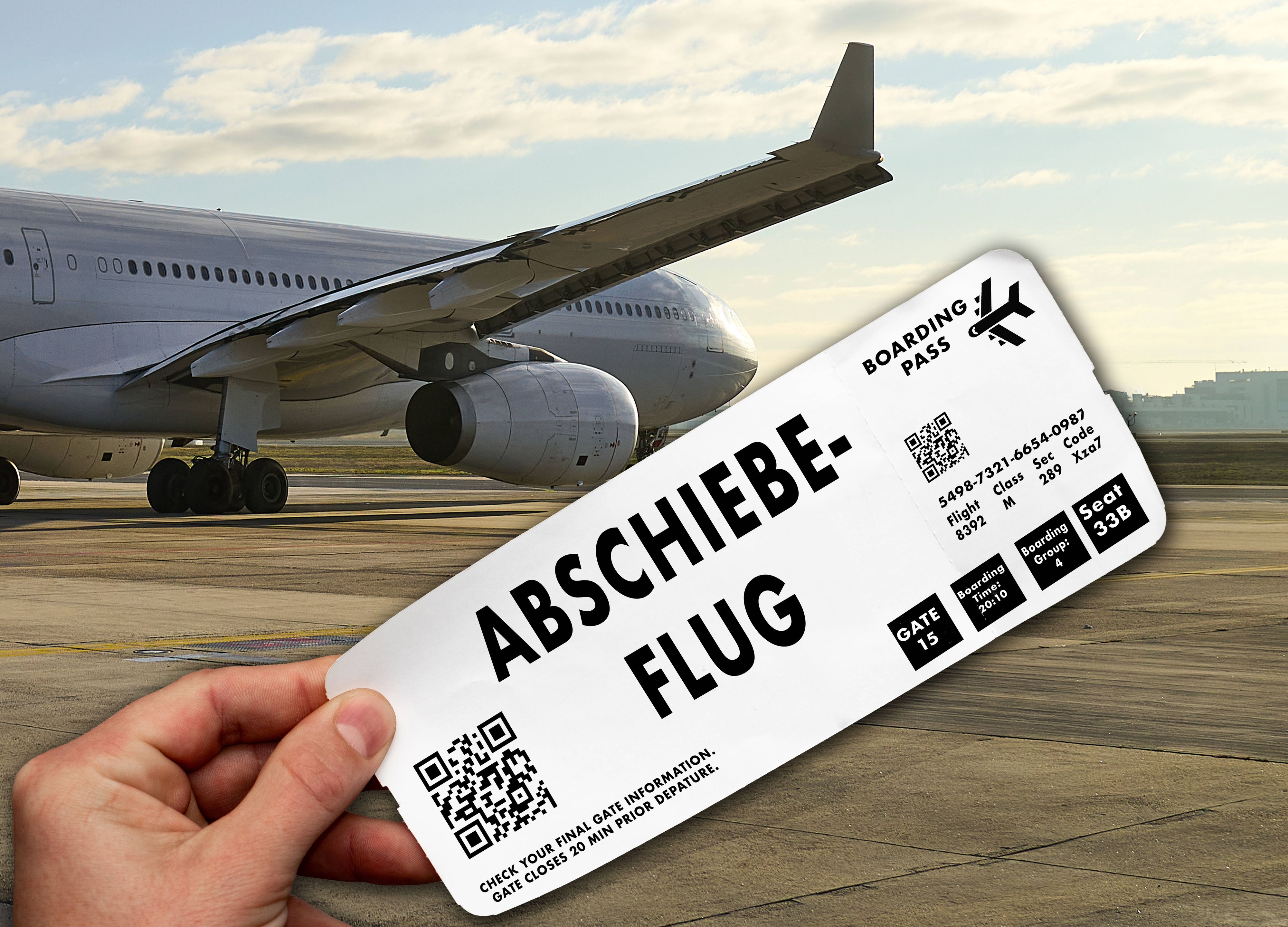 Ein verurteilter afghanischer Straftäter wurde in sein Heimatland abgeschoben.