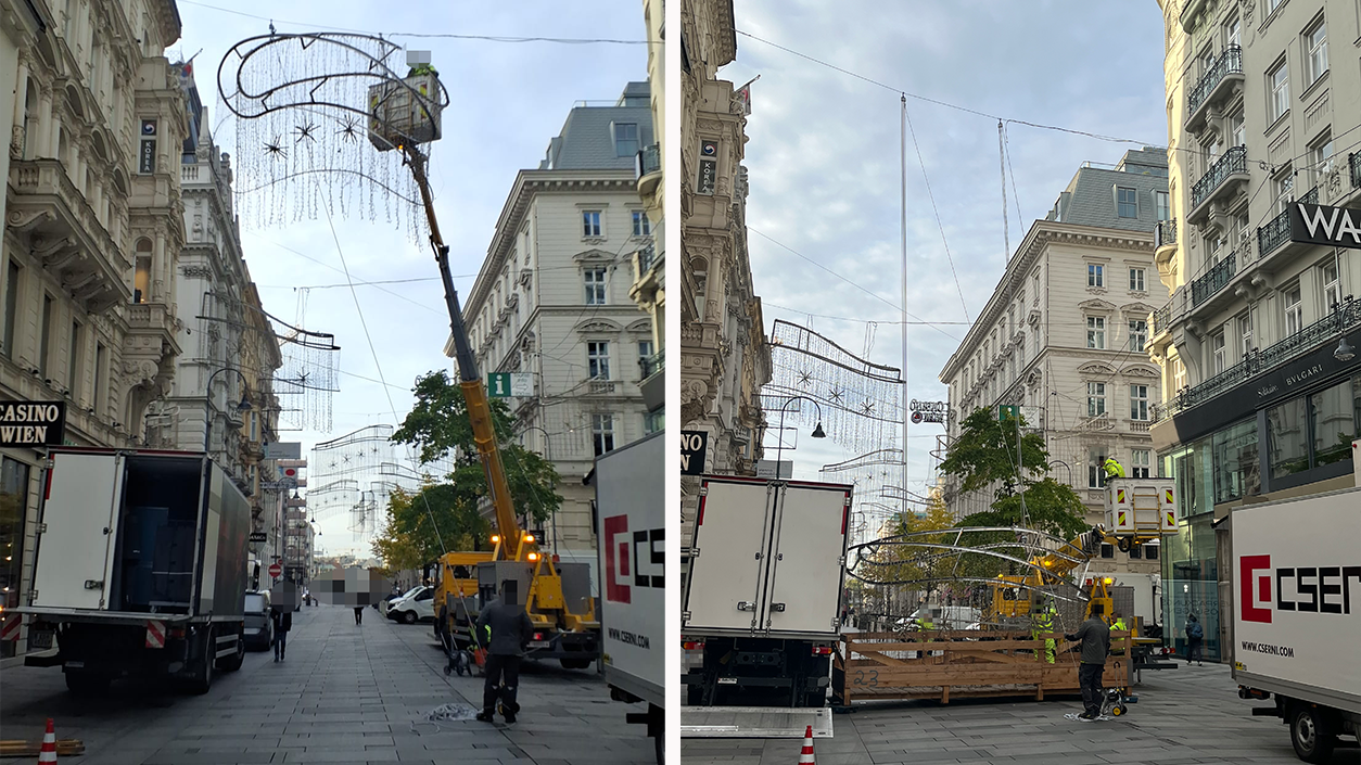 Heute.at - Weihnachten! Jetzt glitzert es in der Kärntner Straße