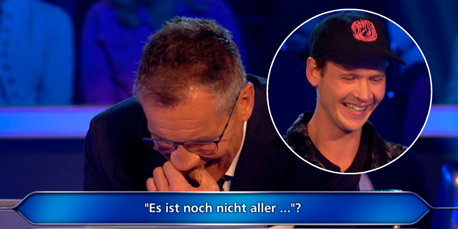 Armin Assinger ärgerte sich über sein Missgeschick.
