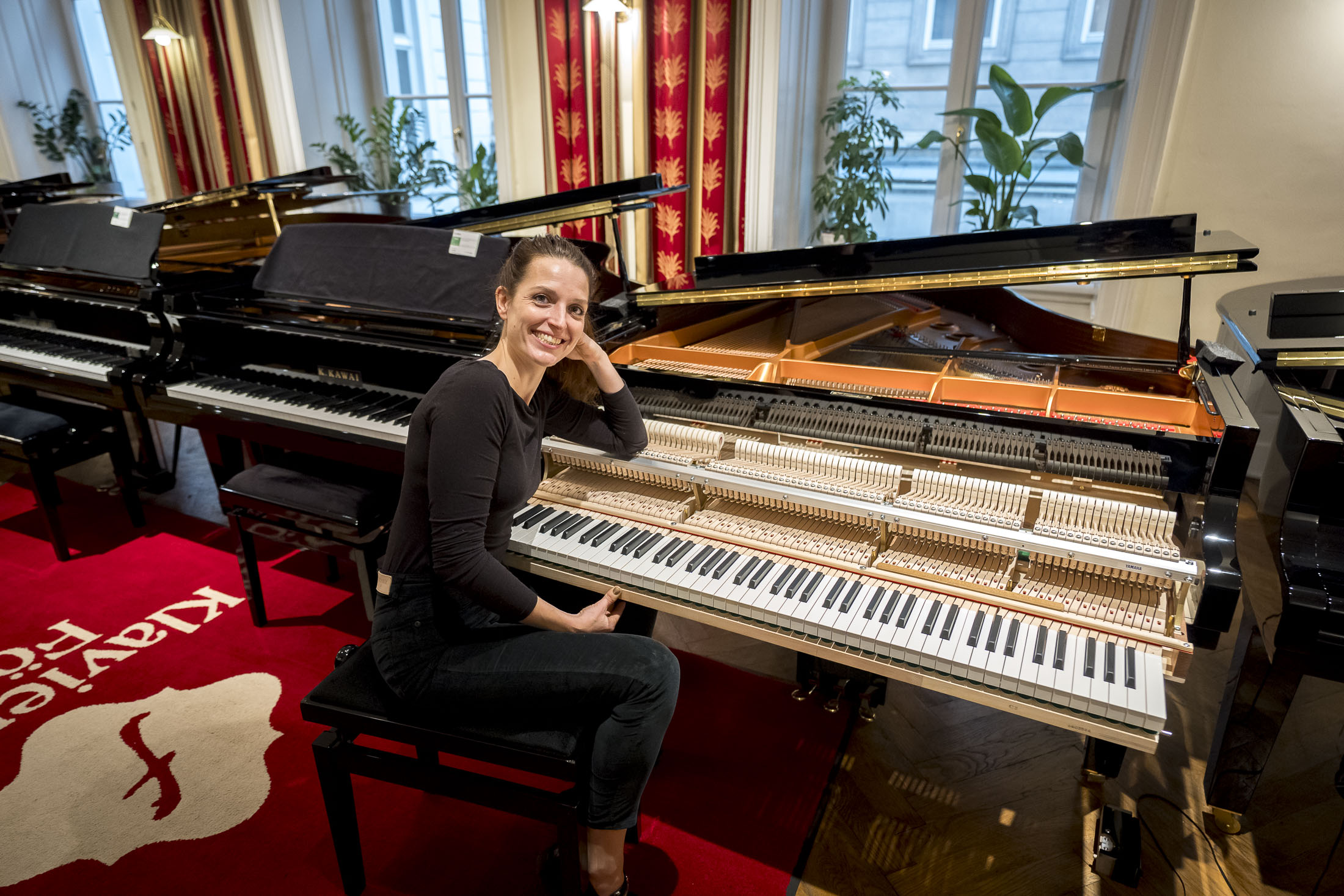 Isabella Hahn ist Österreichs einzige Klavierbaumeisterin.