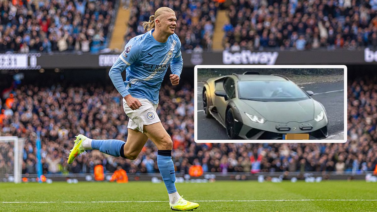 Erling Haaland hat einen neuen Lambo. 