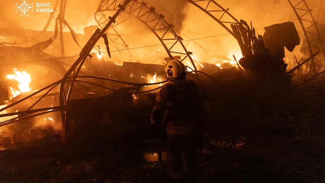 Russland hat erneut die Ukraine mit Drohnen angegriffen. (Symbolbild)