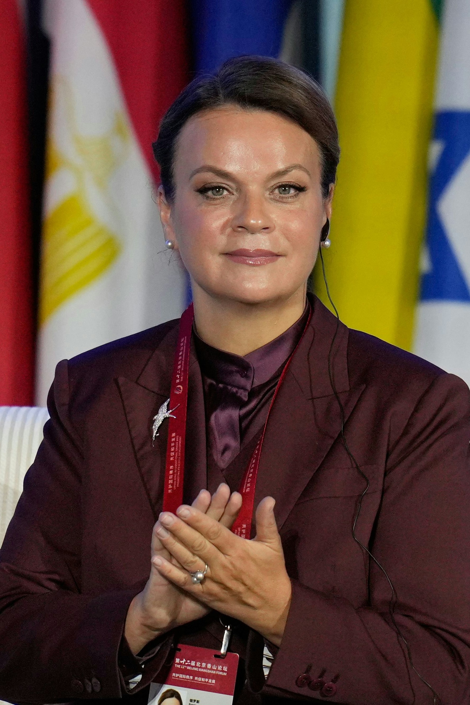 Anna Tsivilova, stellvertretende Verteidigungsministerin, soll die Cousine von Putin sein