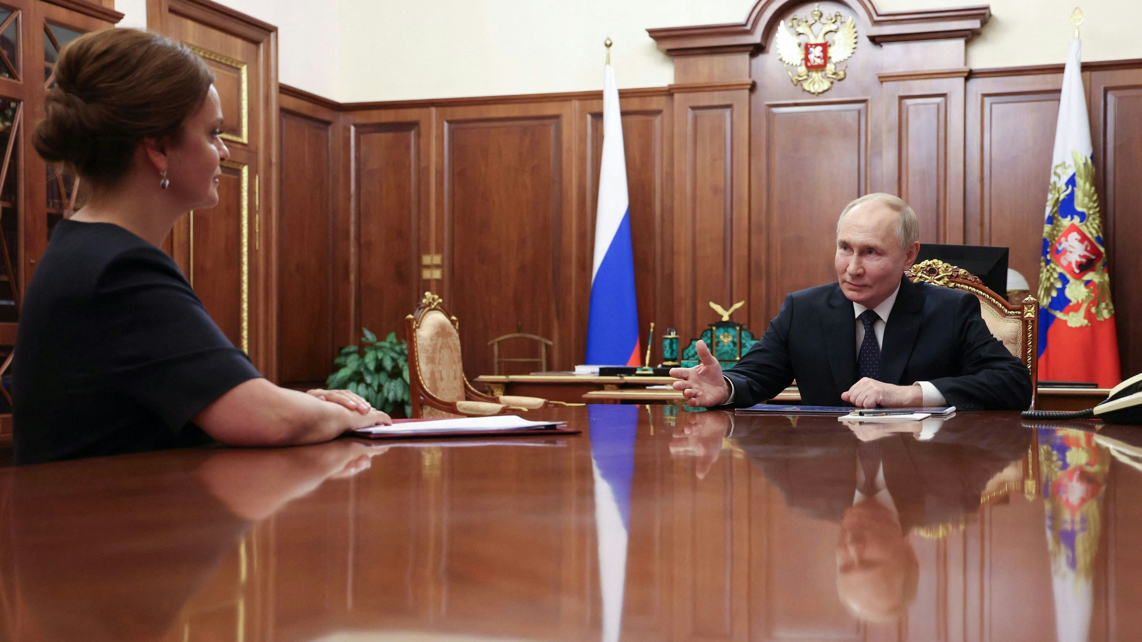 Anna Tsivilova ist eine der bekanntesten Vertreterinnen von Putins Krieg gegen die Ukraine