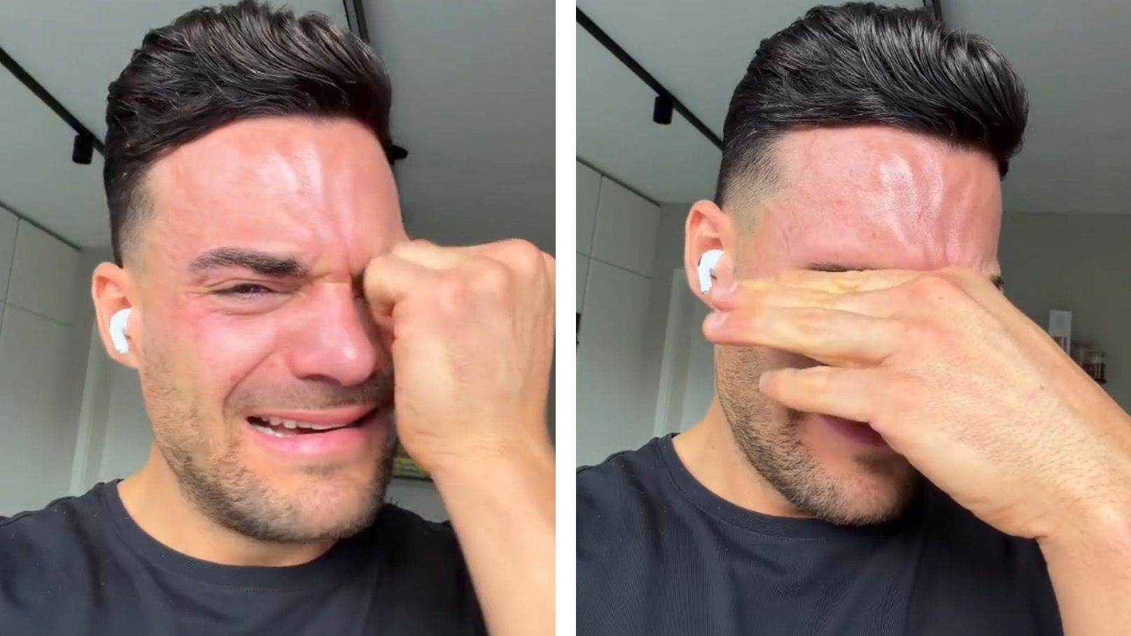 Stefano Zarrella zeigt sich komplett aufgelöst auf Instagram.