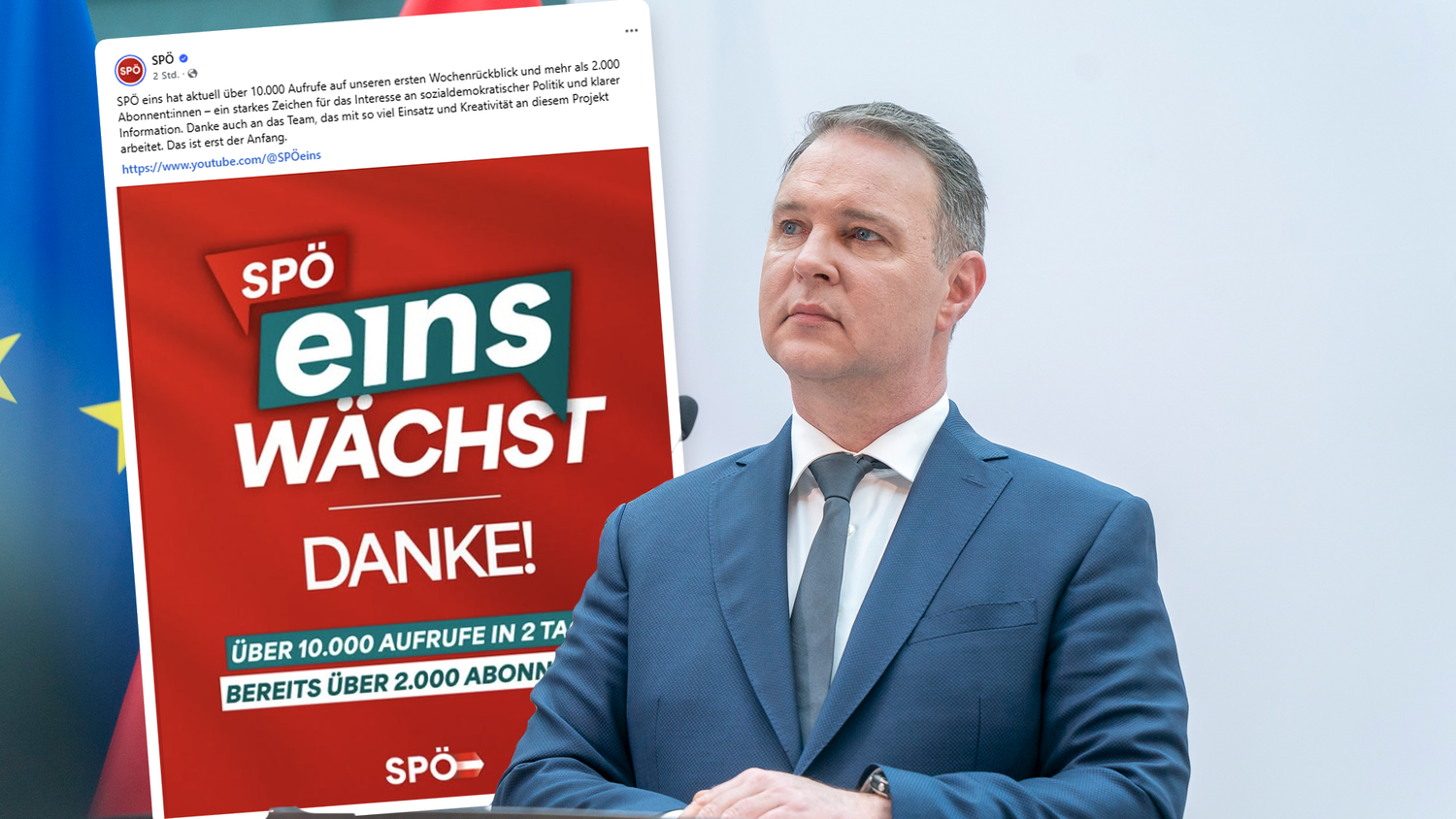 Heute.at - Rote in Jubelstimmung – SPÖ eins hat 2.000 Abonnenten