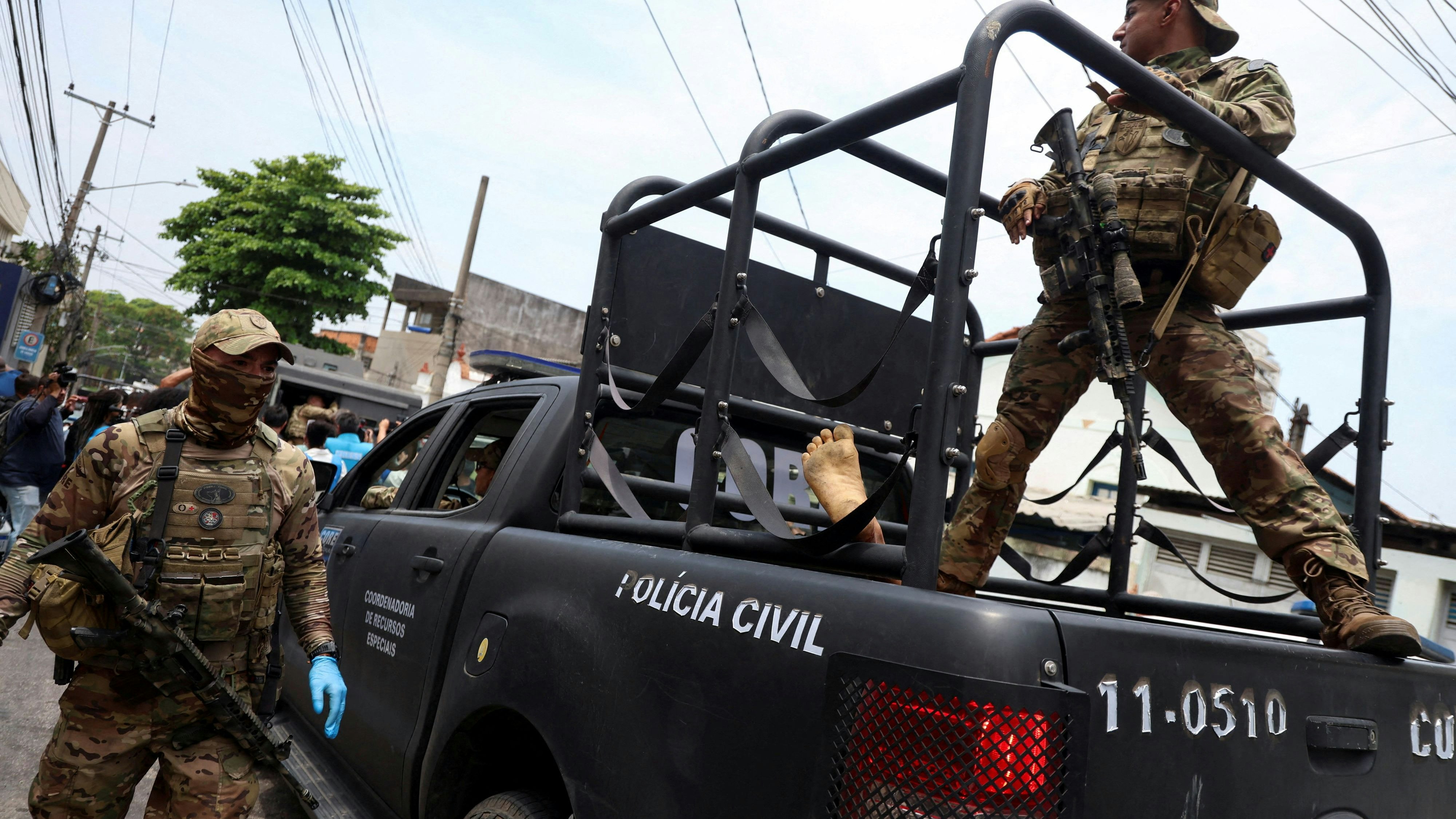 Heute.at - Über 130 Tote bei Polizeieinsatz in Rio de Janeiro