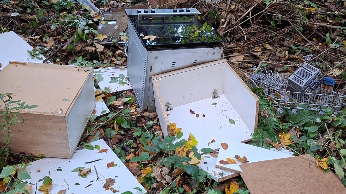 Heute.at - Küchengeräte, Kästen – illegal Müll im Wald entsorgt