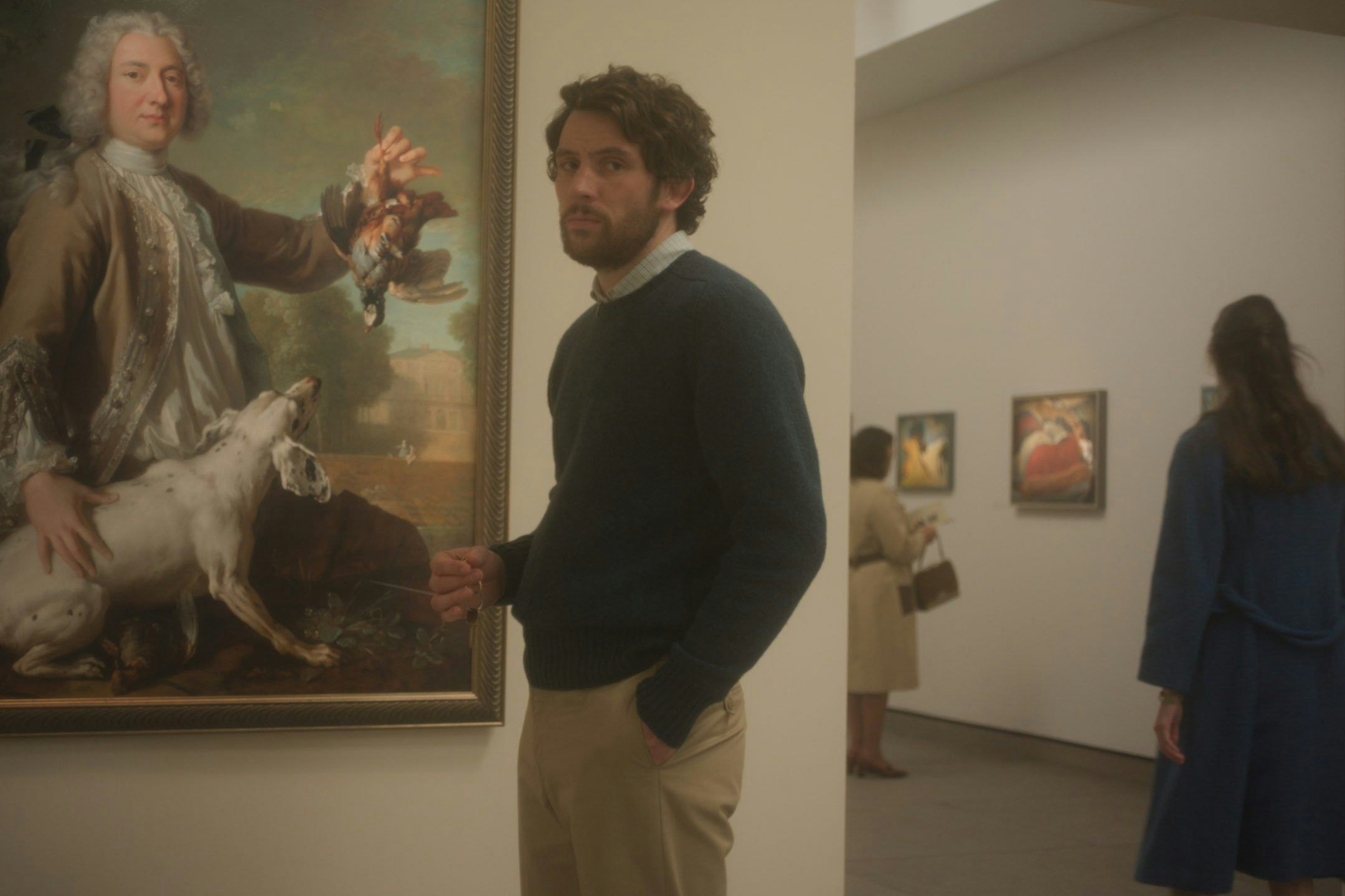 Verlierer zwischen Alten Meistern: Kunstdieb James (Josh O'Connor) in "The Mastermind"