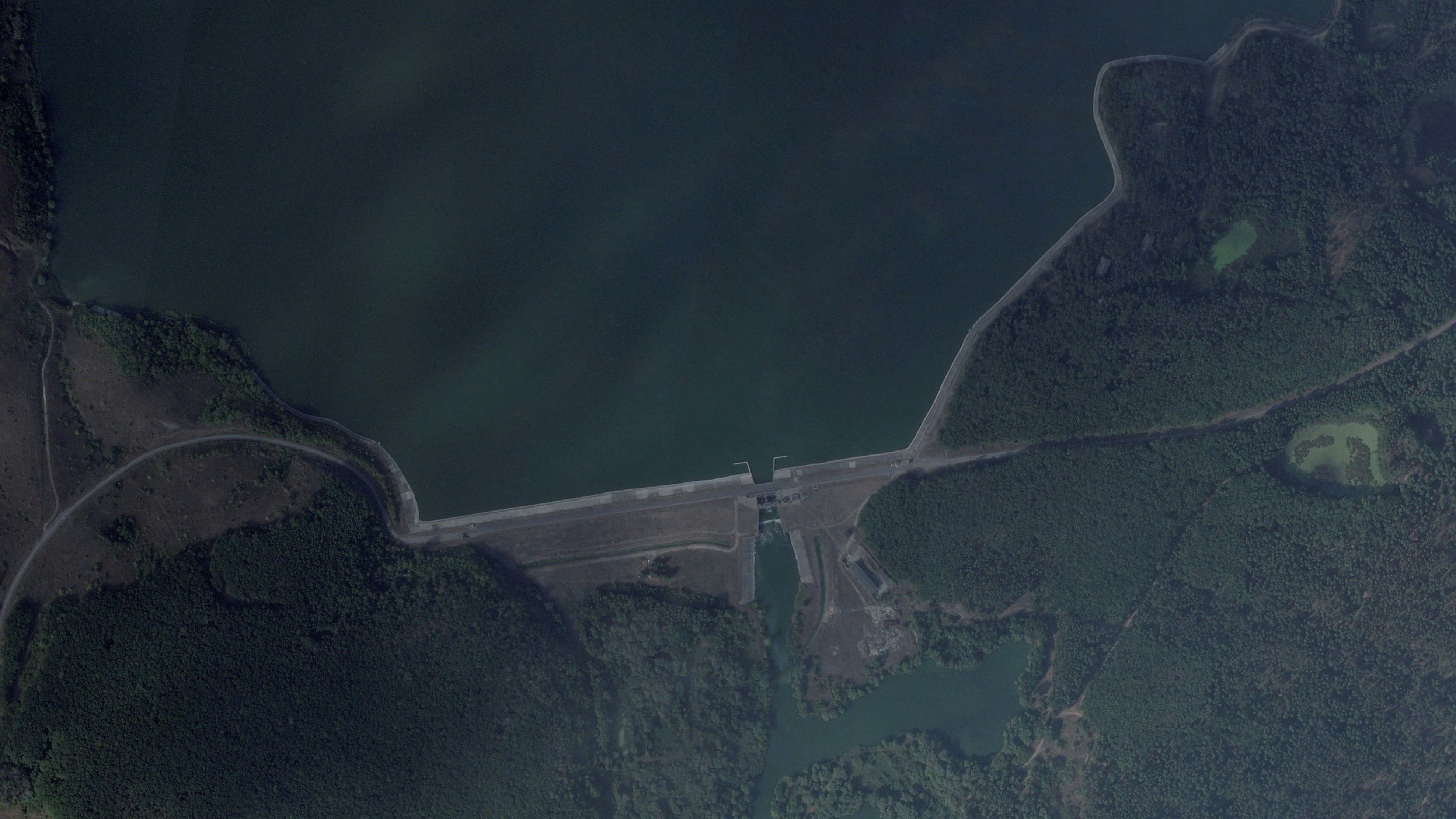 Beim ukrainischen Angriff auf einen Staudamm in der Region Belgorod wurden große Mengen Wasser freigesetzt.