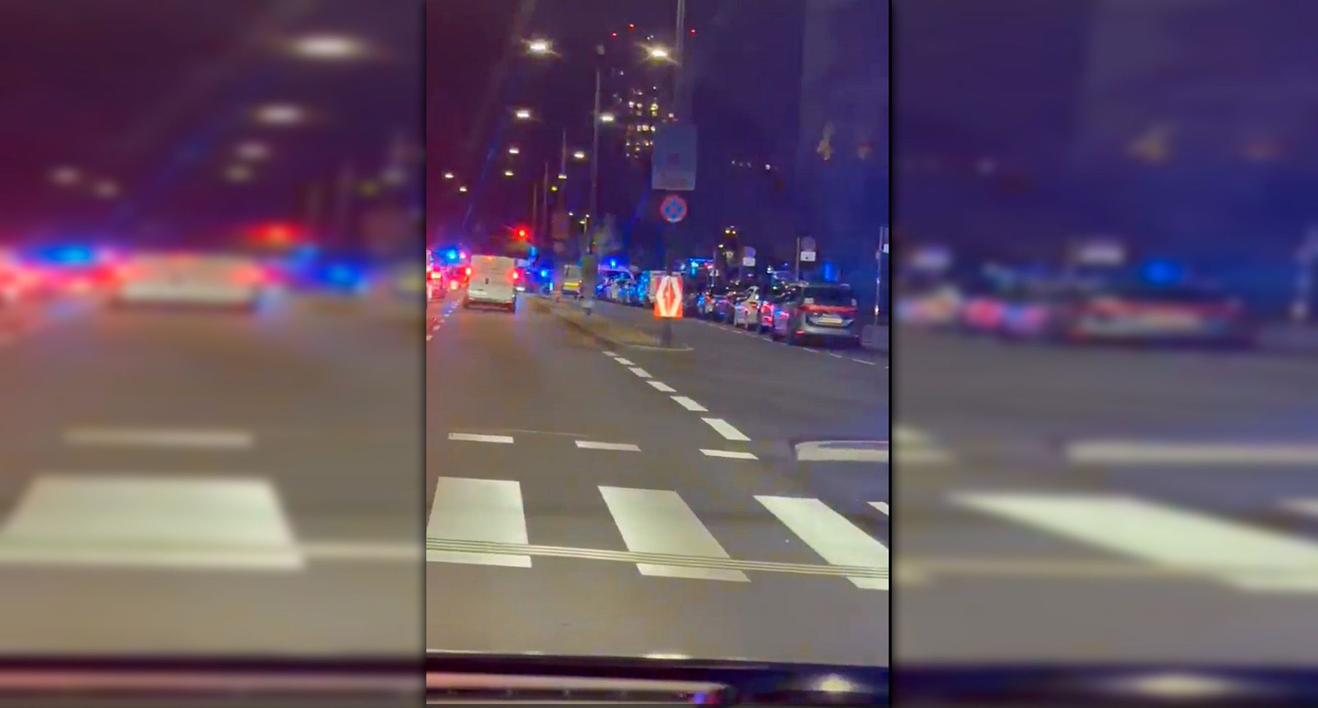 WEGA-Einsatz in der Donaustadt: Mann geht auf eigene Familie los. 